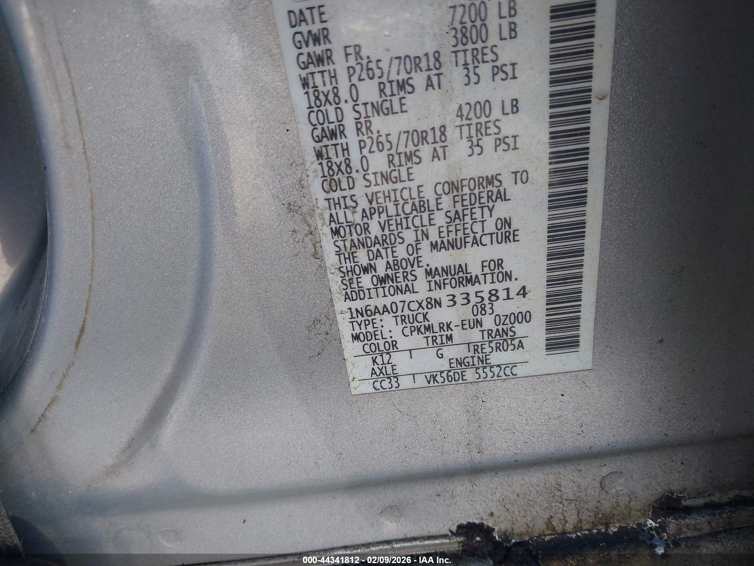 NISSAN TITAN image 9