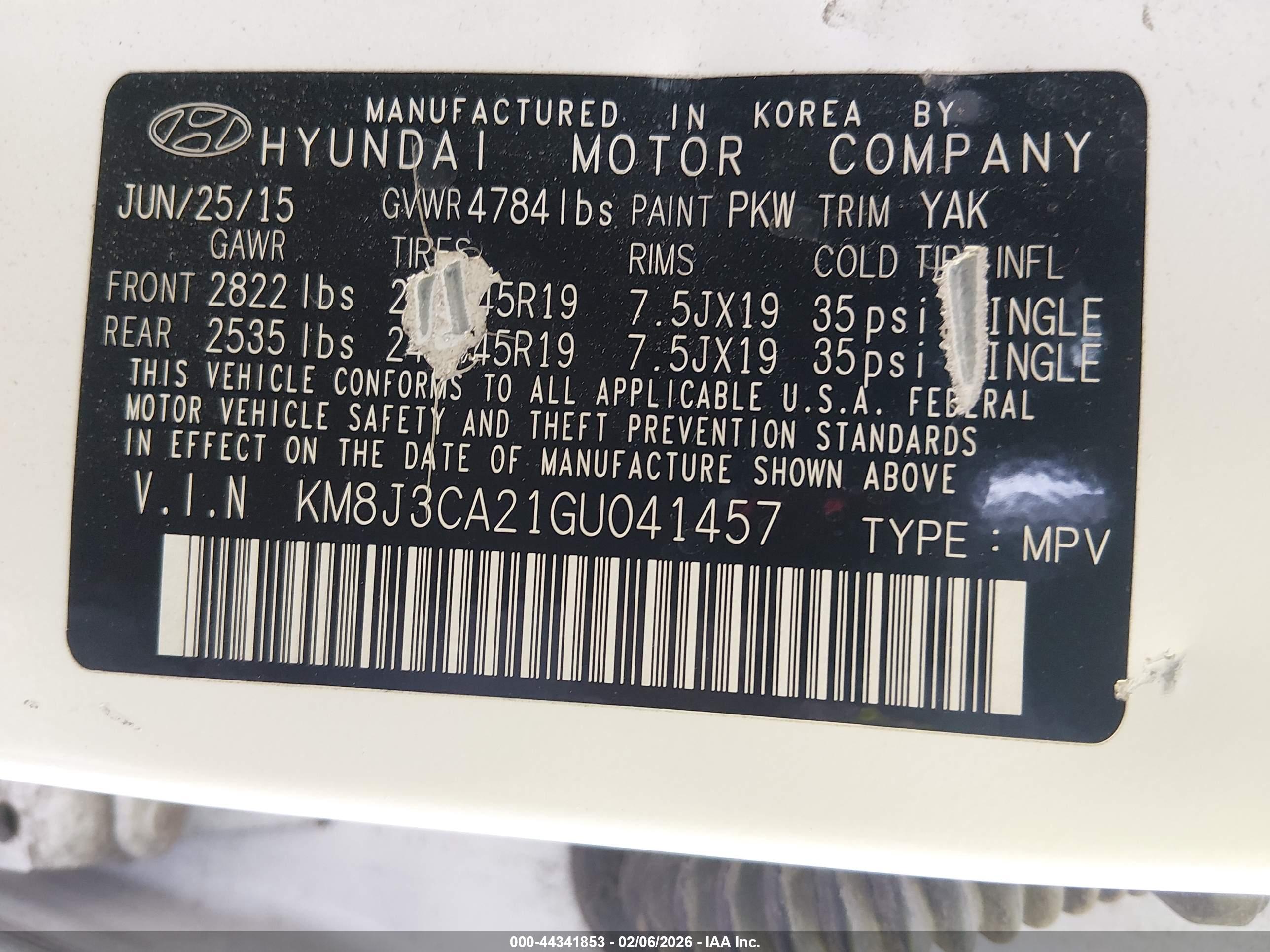 HYUNDAI TUCSON image 9