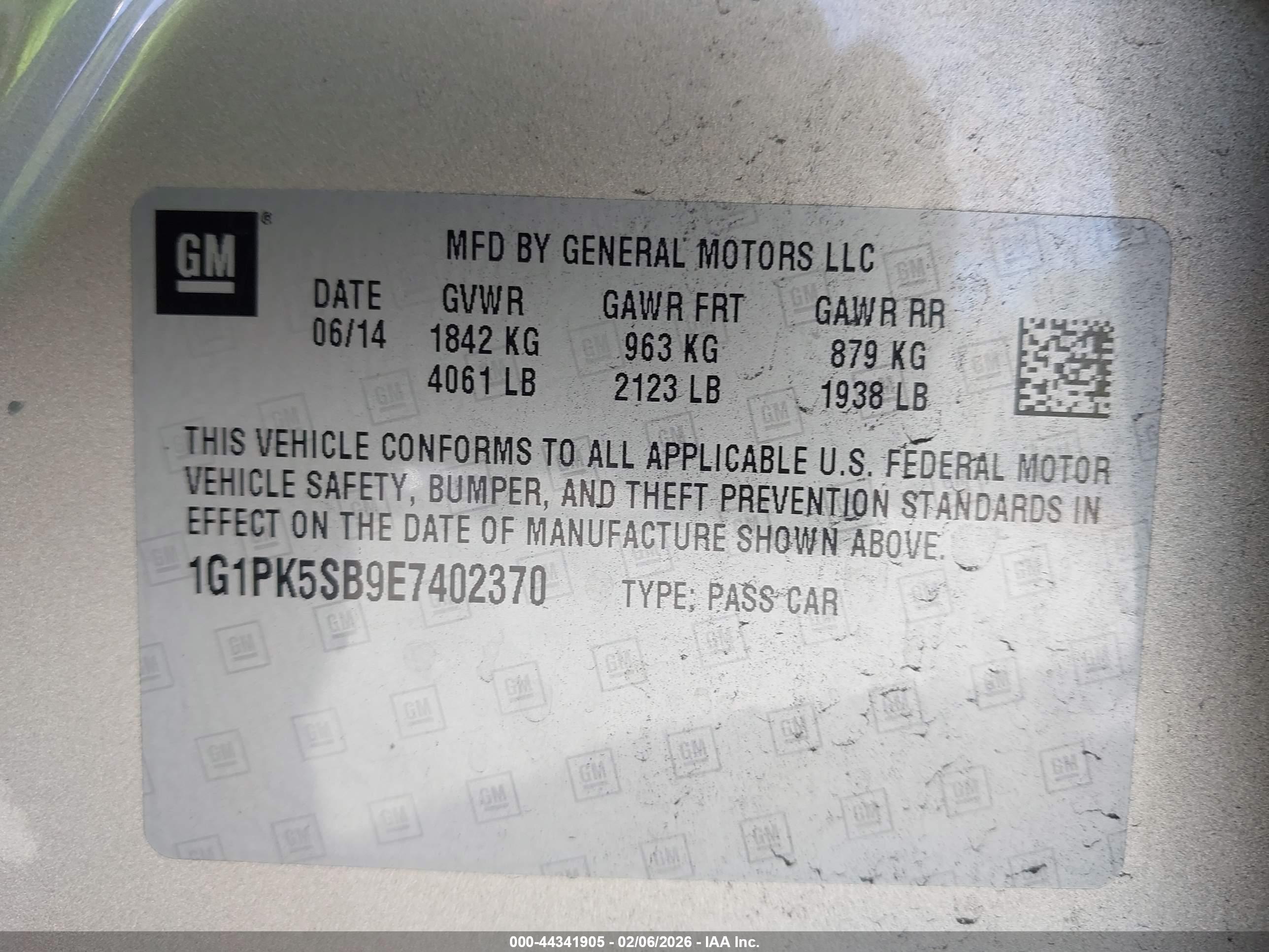 CHEVROLET CRUZE image 9