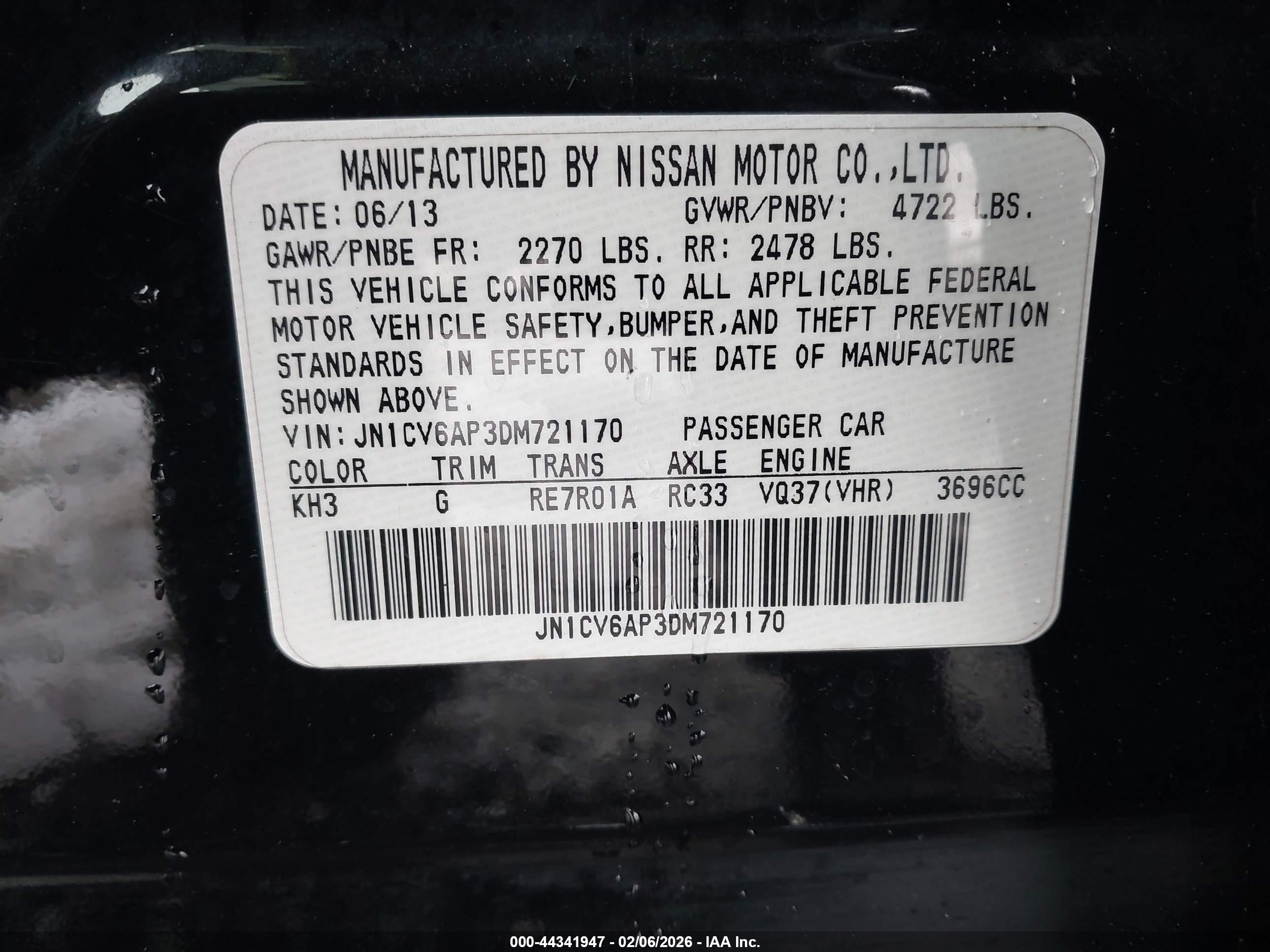 INFINITI G37 image 9