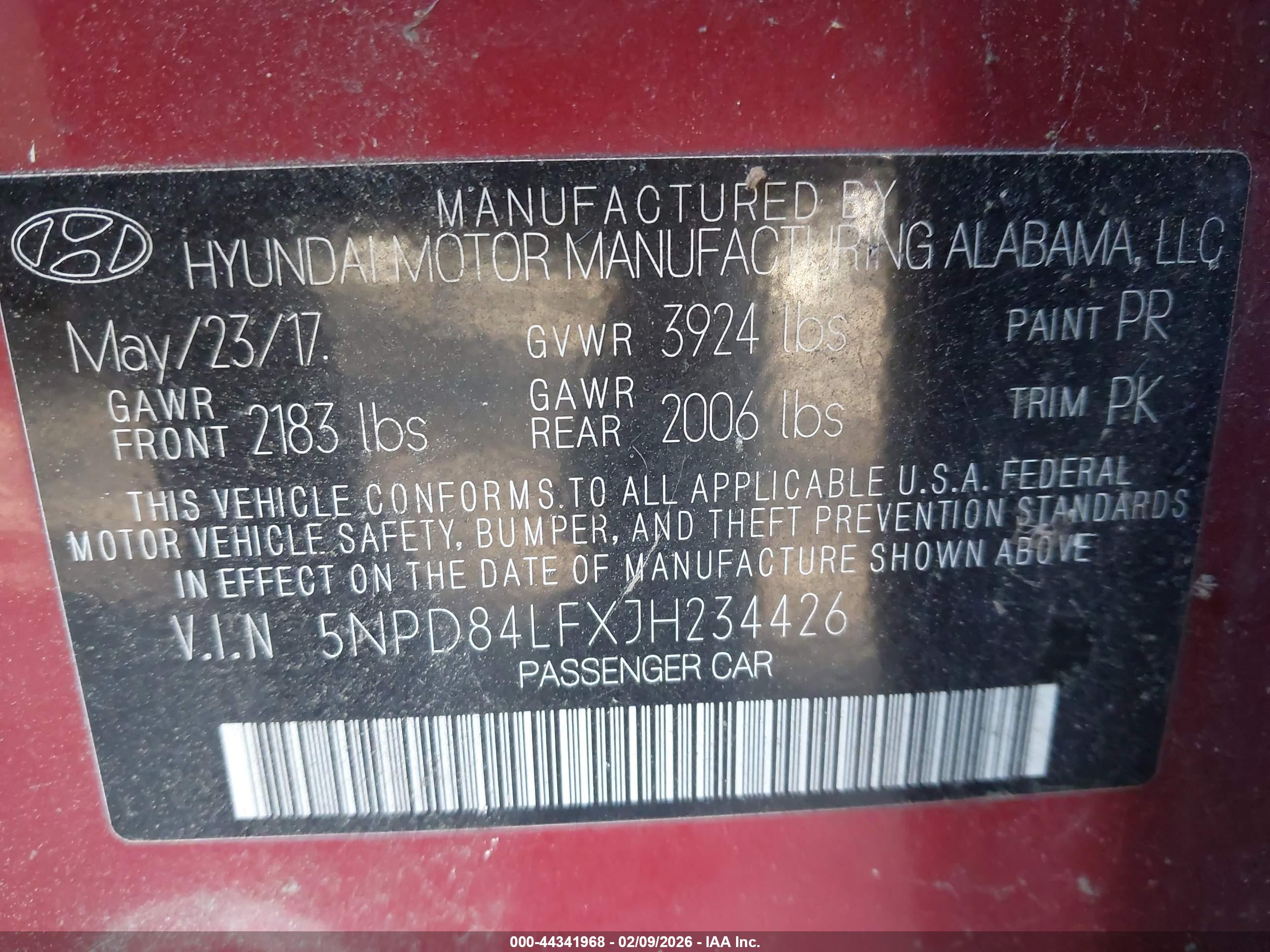 HYUNDAI ELANTRA image 9