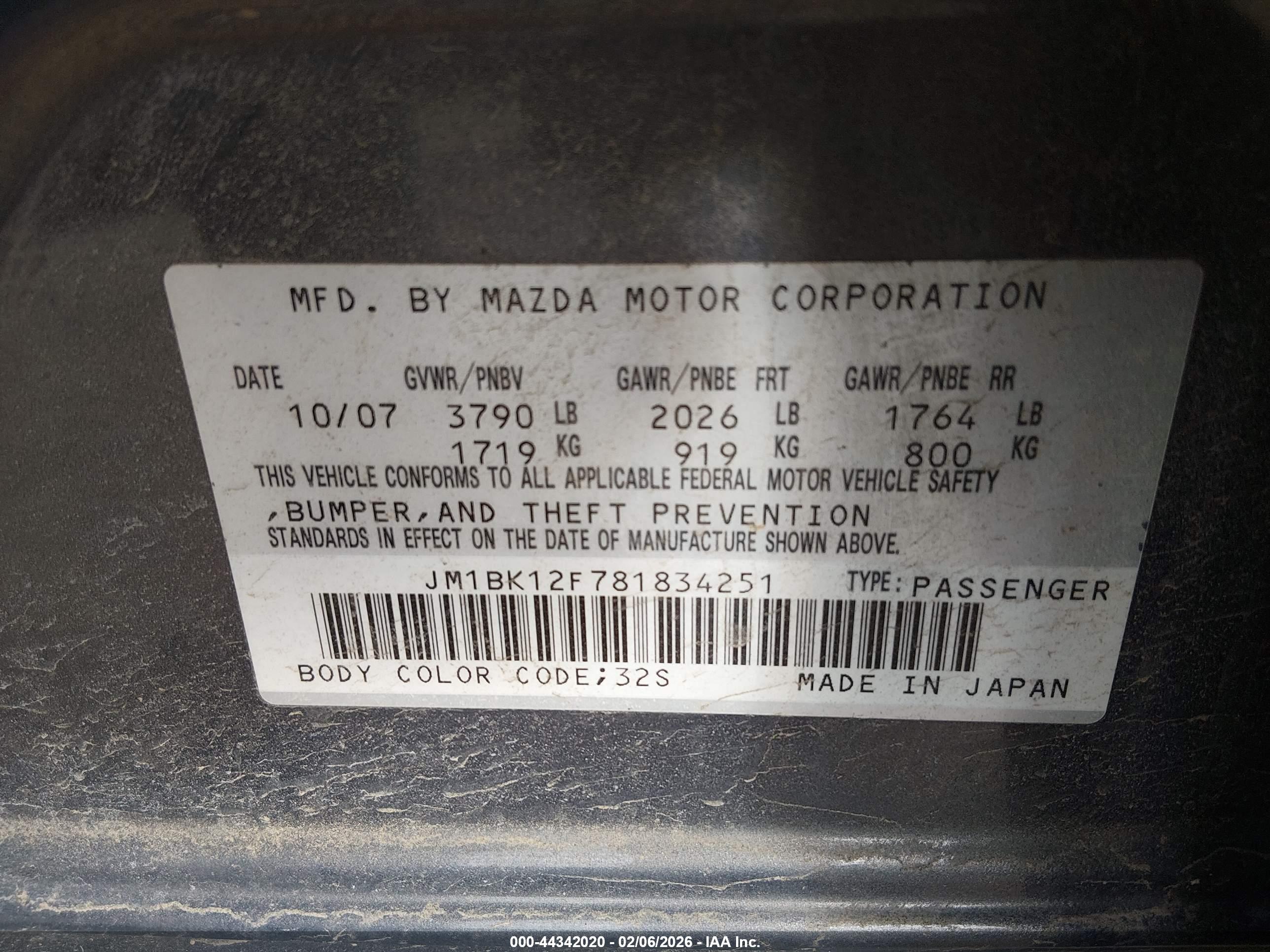 MAZDA MAZDA3 image 9