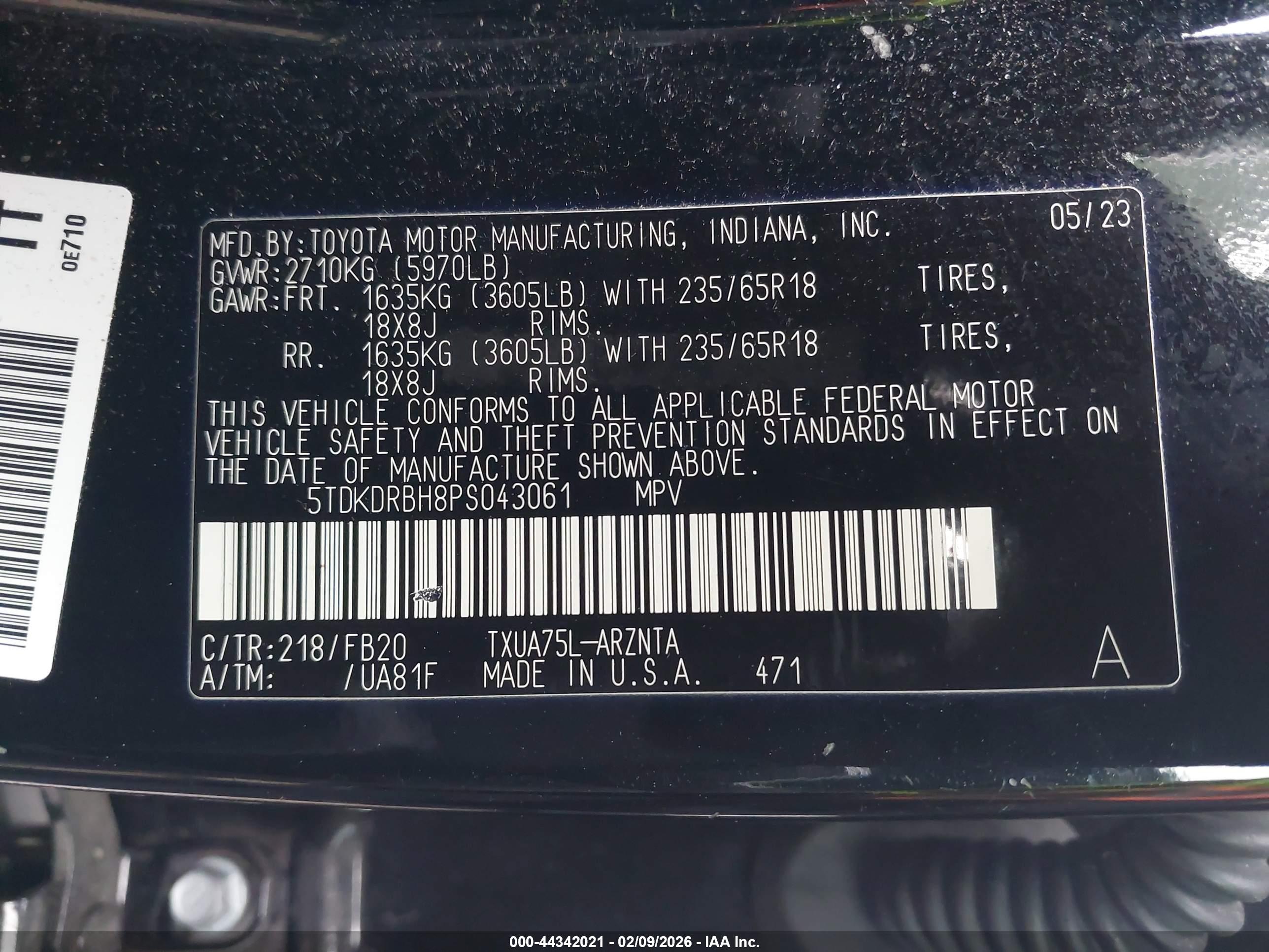 TOYOTA HIGHLANDER image 9