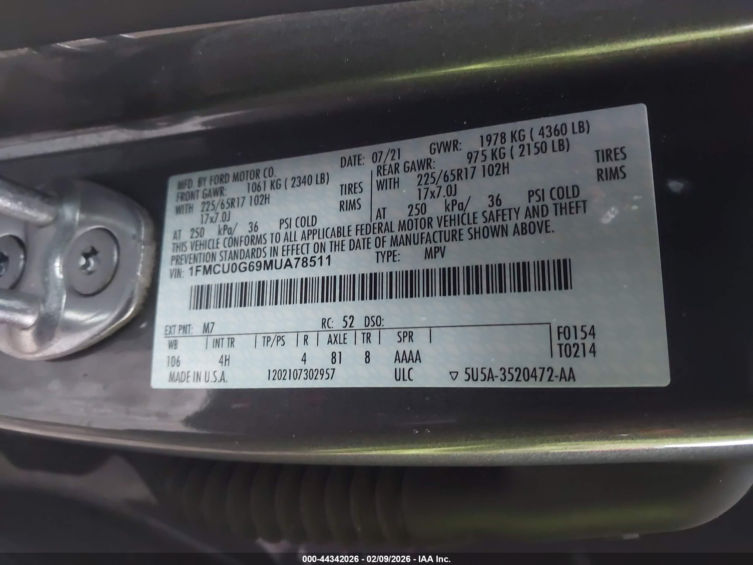 FORD ESCAPE image 9