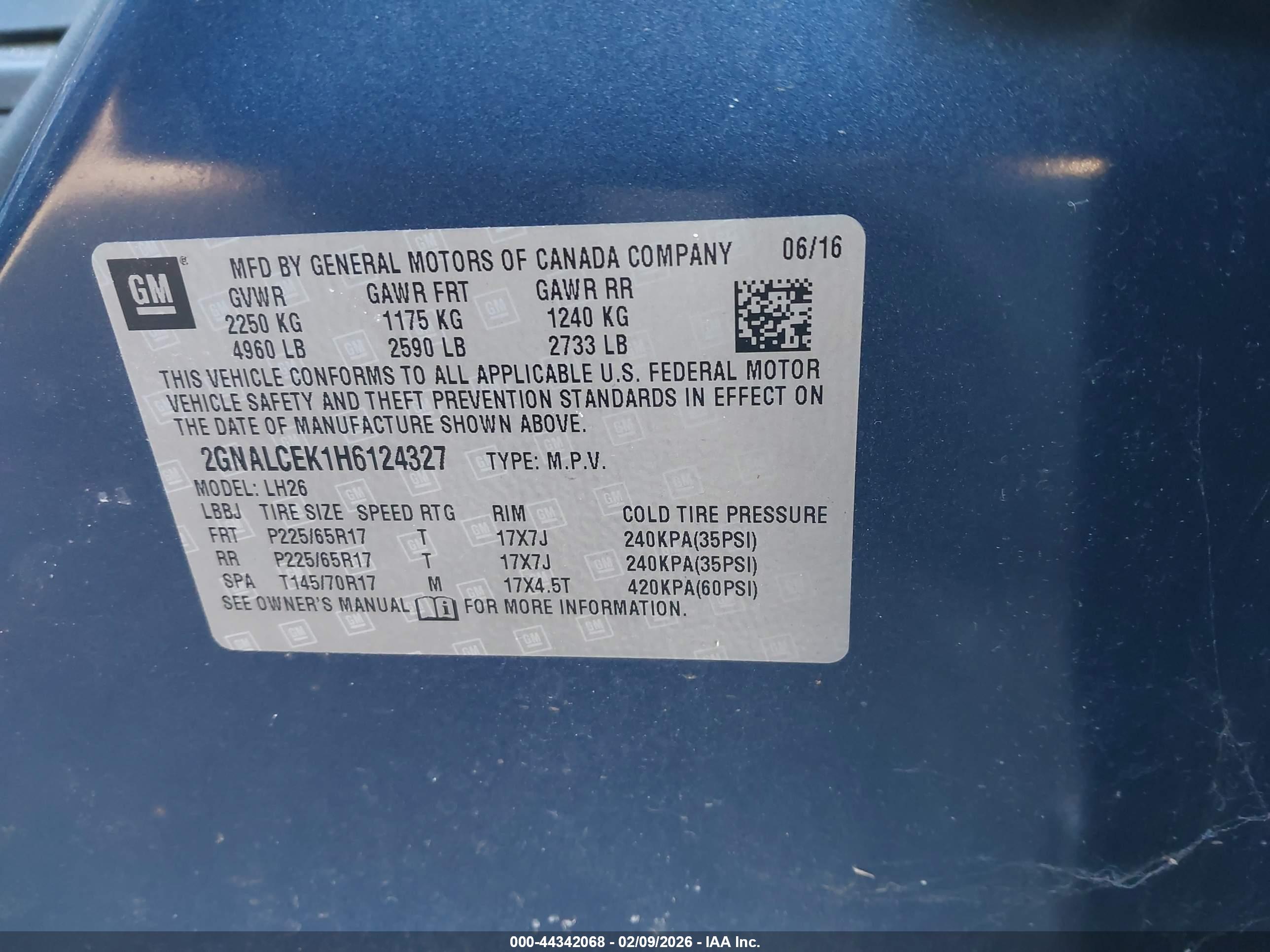 CHEVROLET EQUINOX image 9