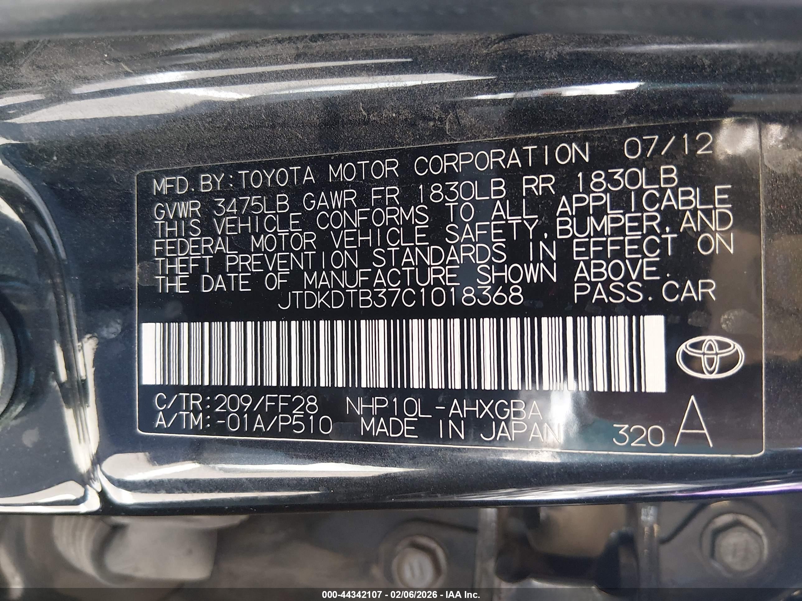 TOYOTA PRIUS image 9
