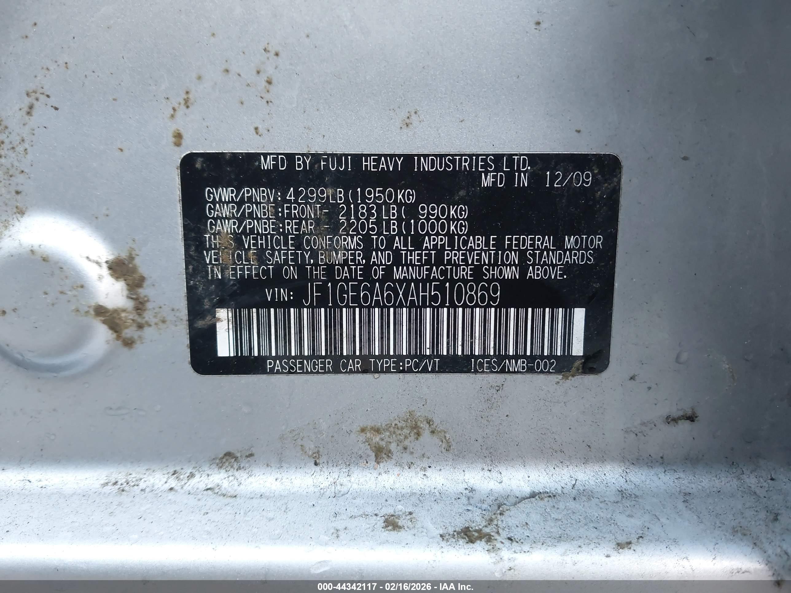 SUBARU IMPREZA image 9