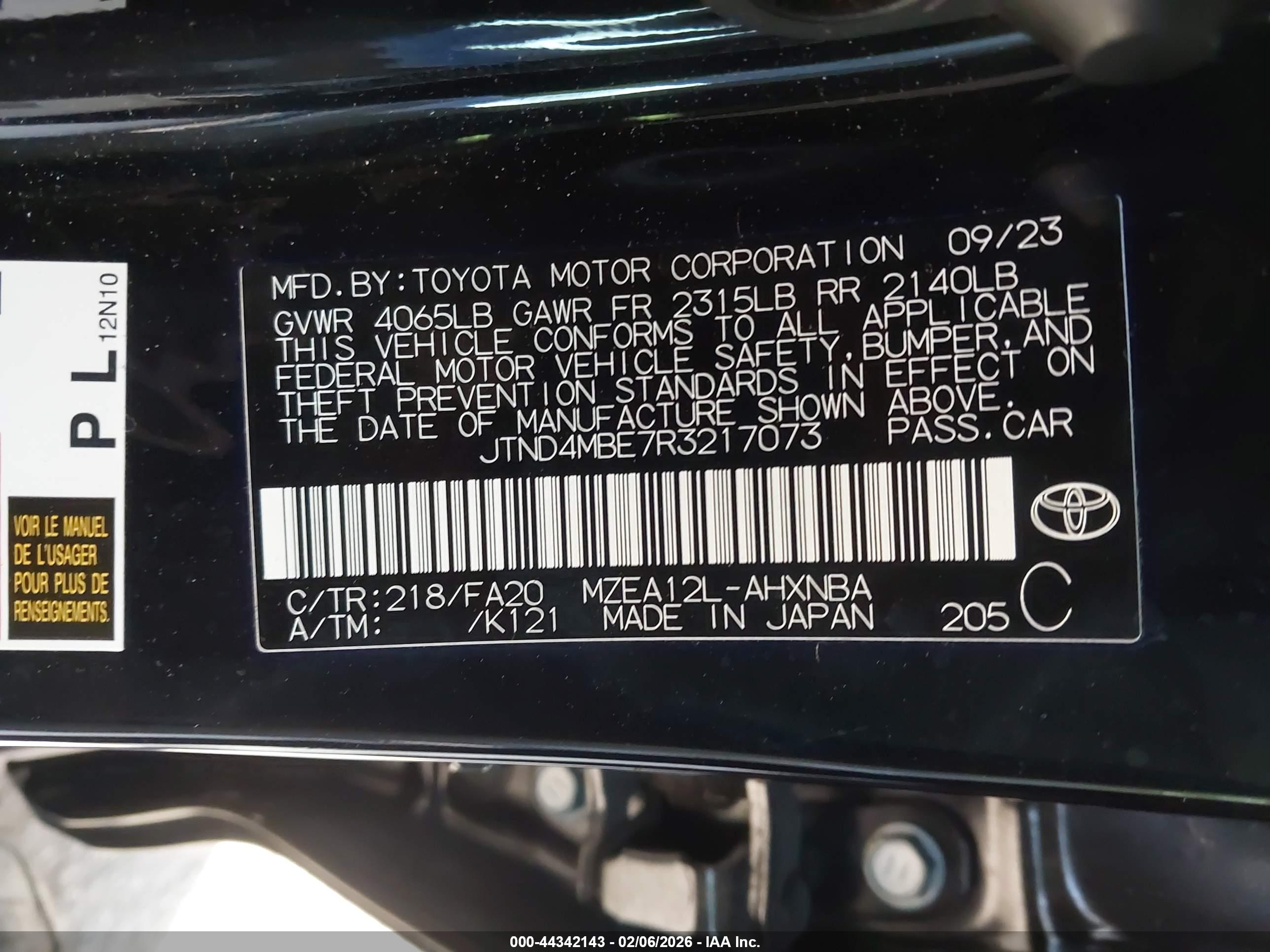 TOYOTA COROLLA image 9