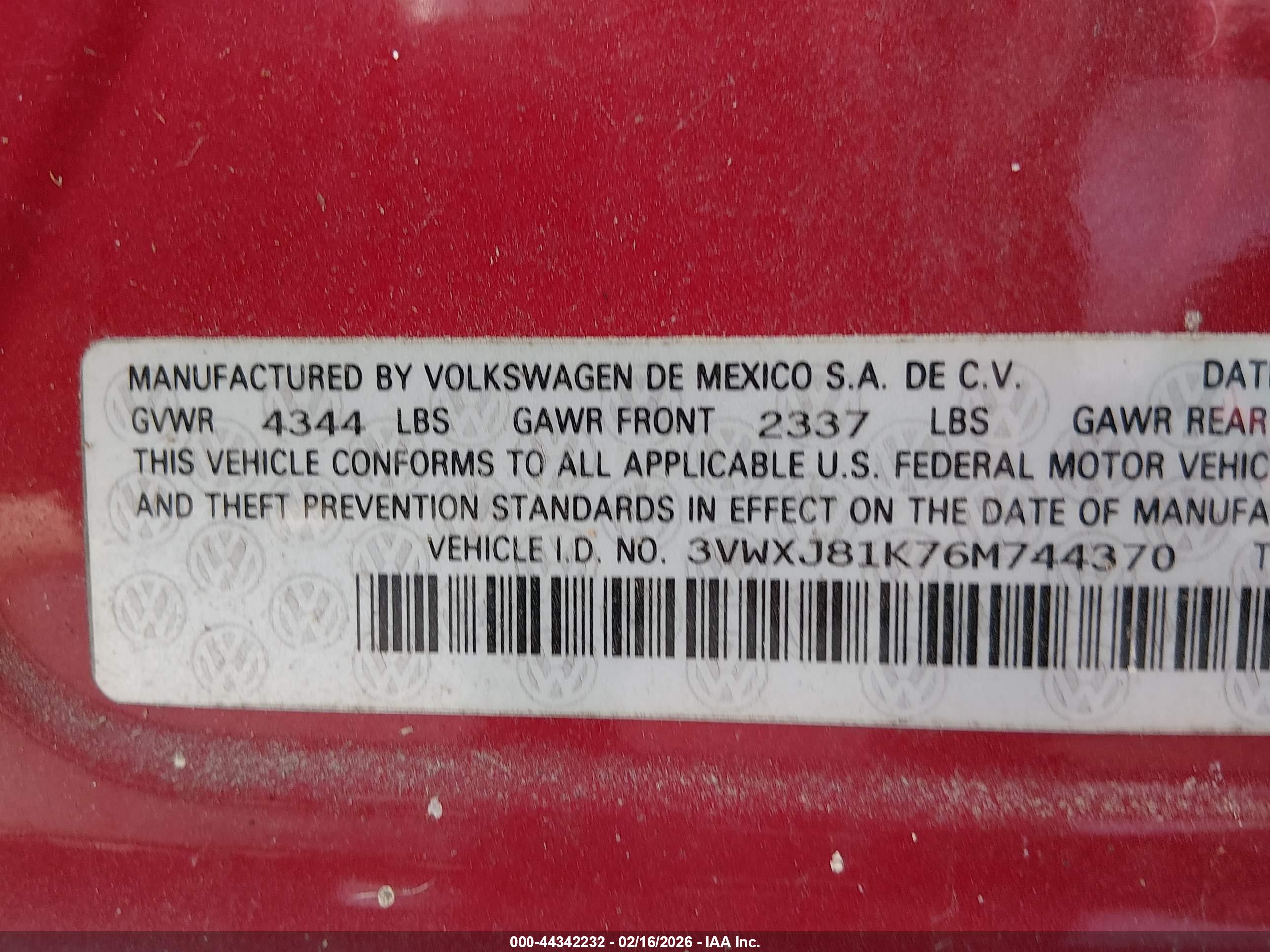 VOLKSWAGEN JETTA image 9