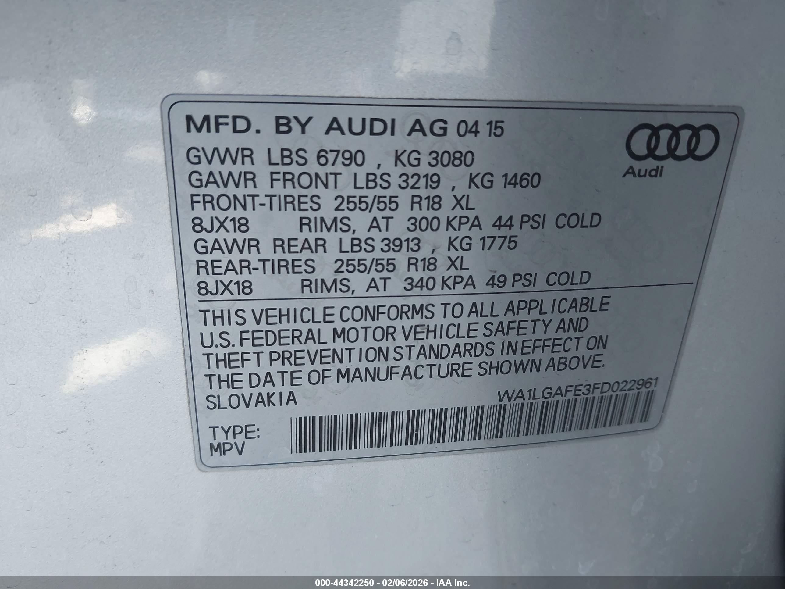 AUDI Q7 image 9
