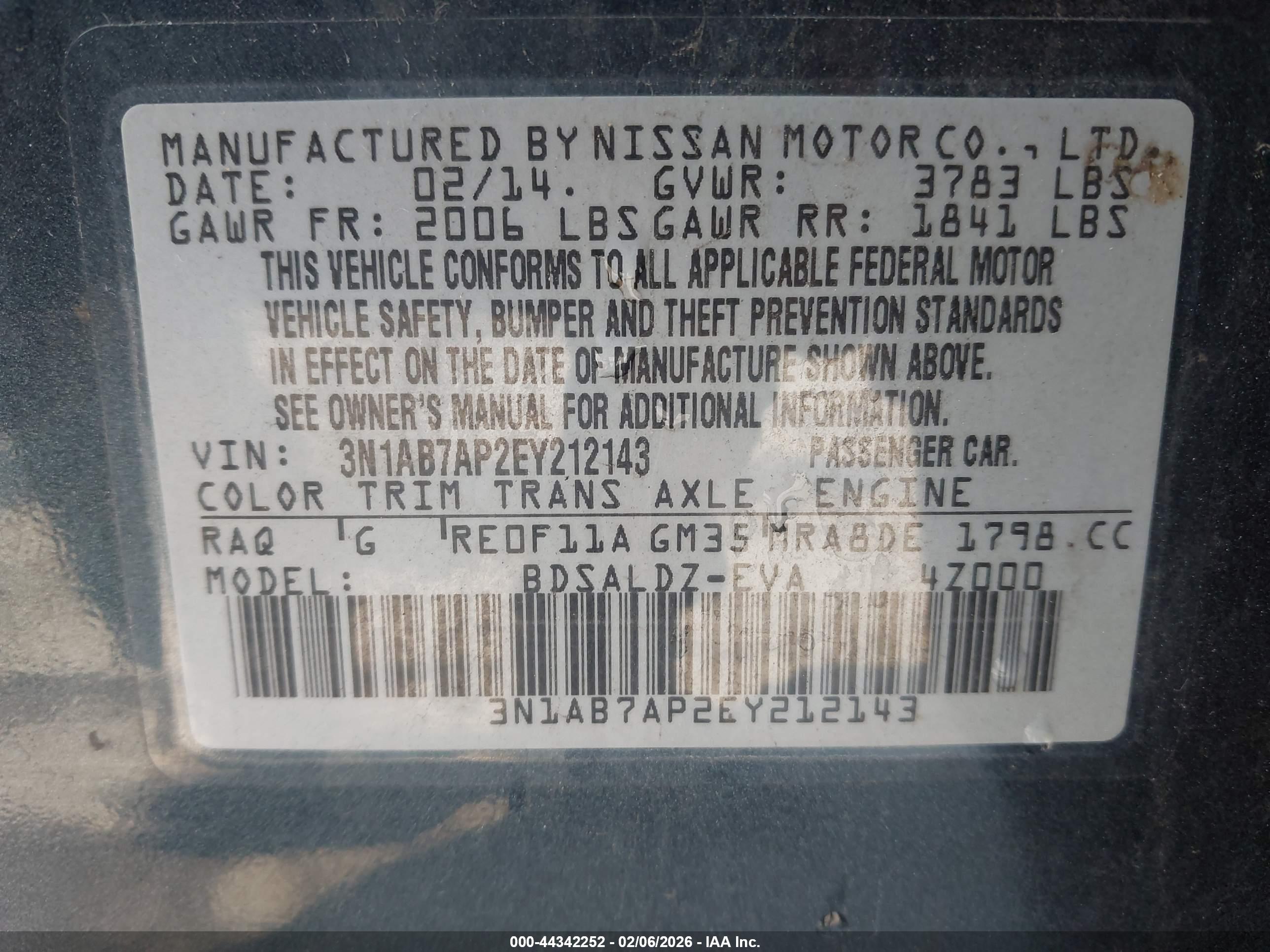 NISSAN SENTRA image 9