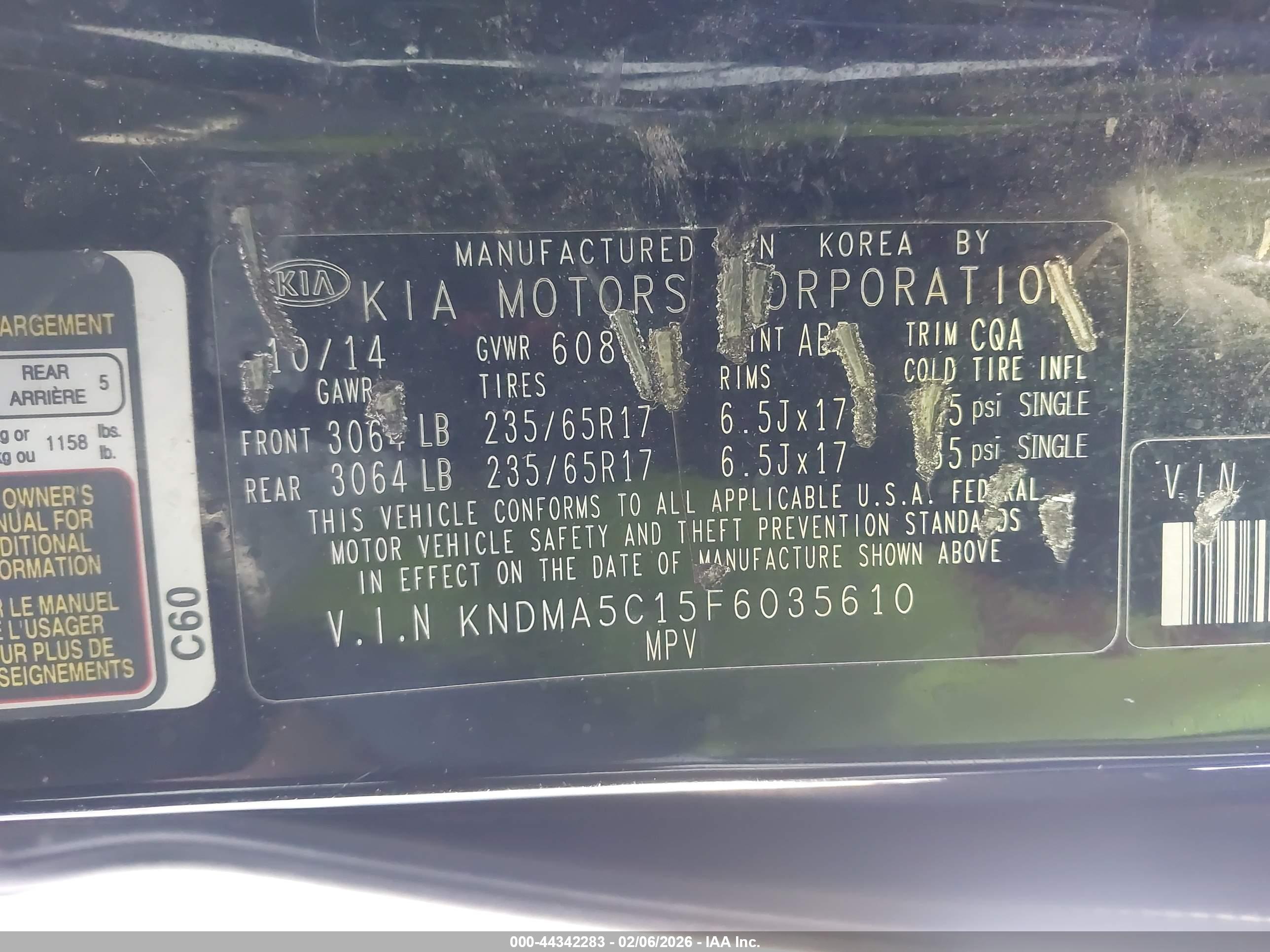KIA SEDONA image 9