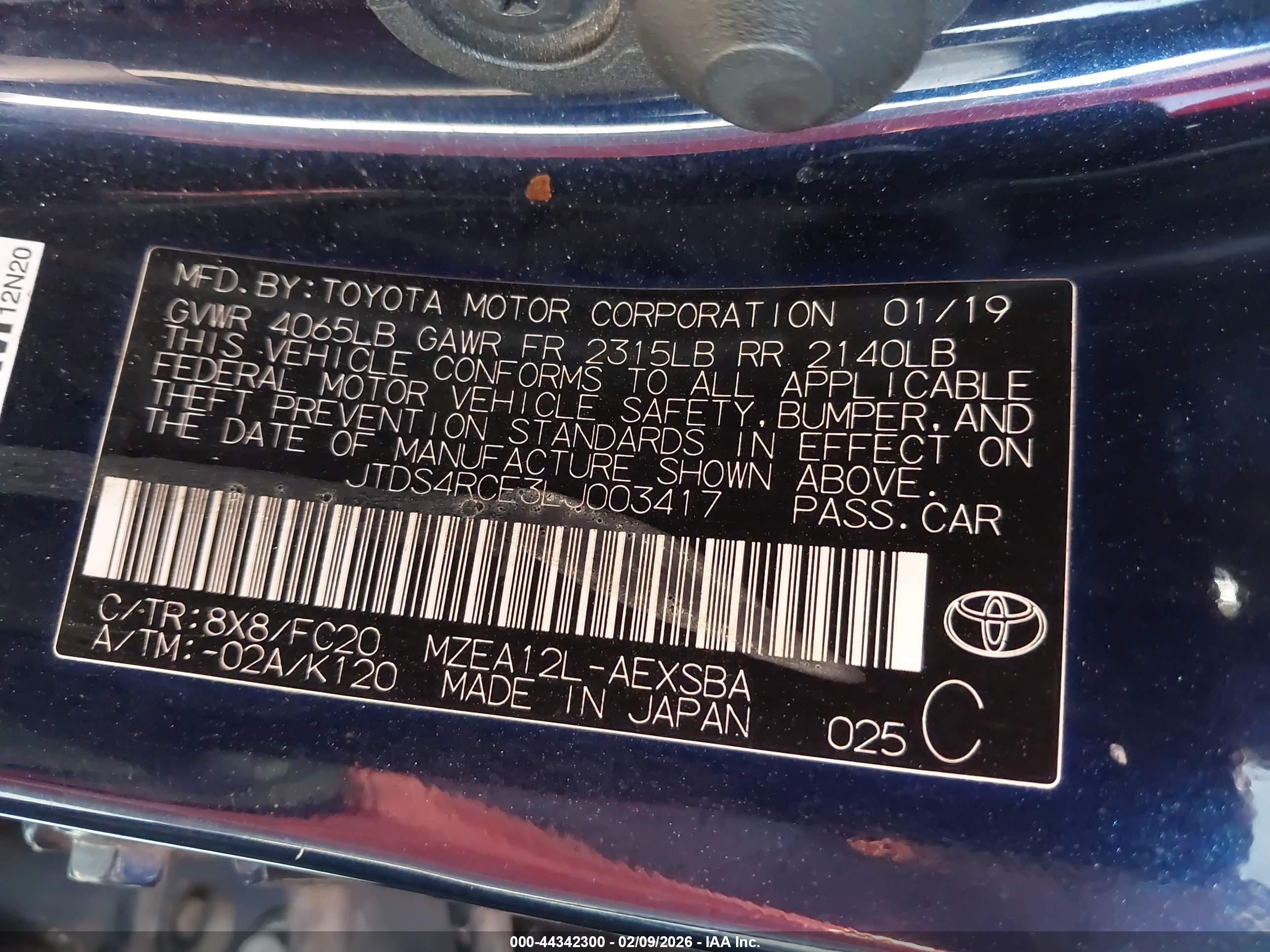 TOYOTA COROLLA image 9
