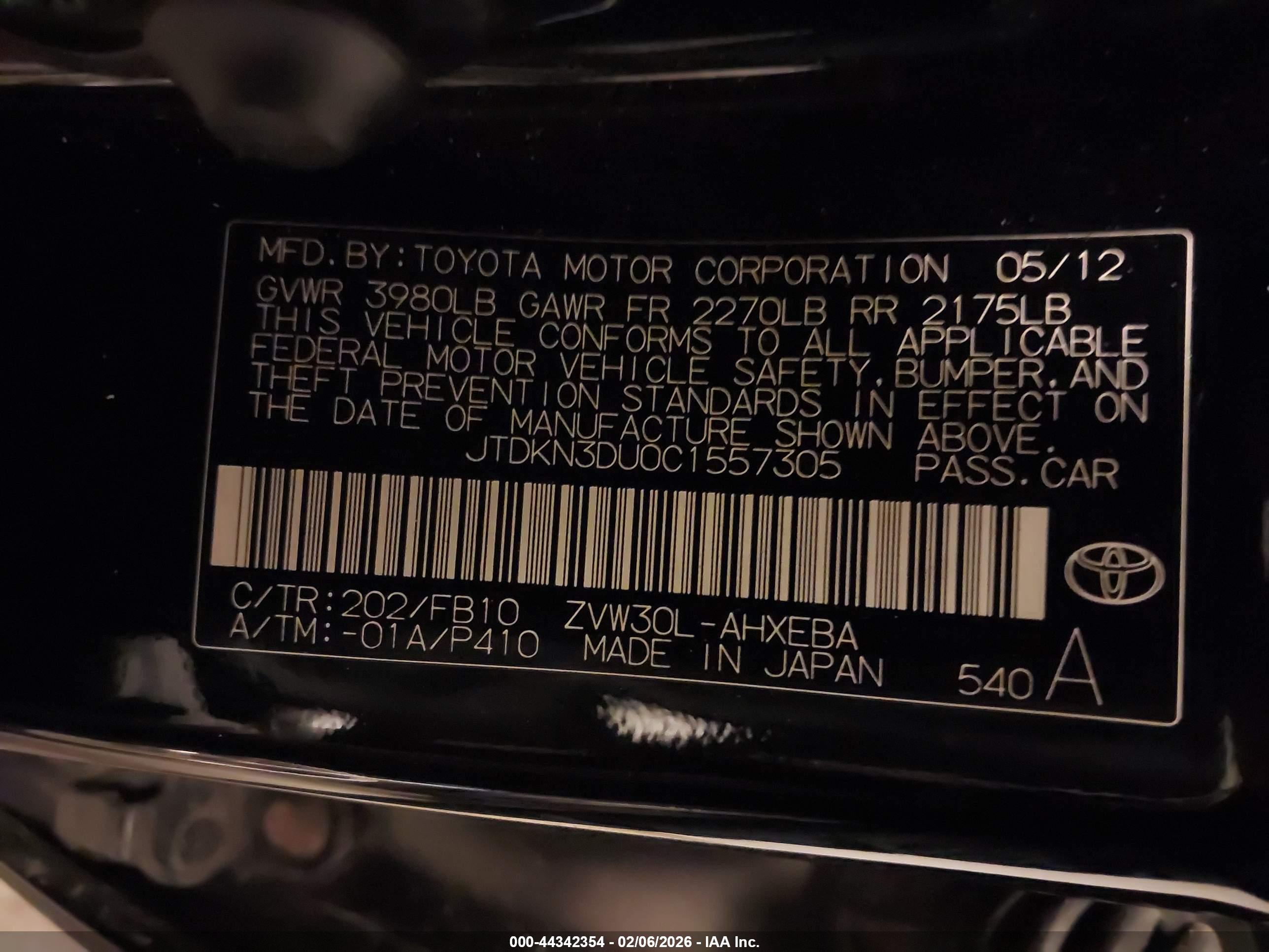 TOYOTA PRIUS image 9