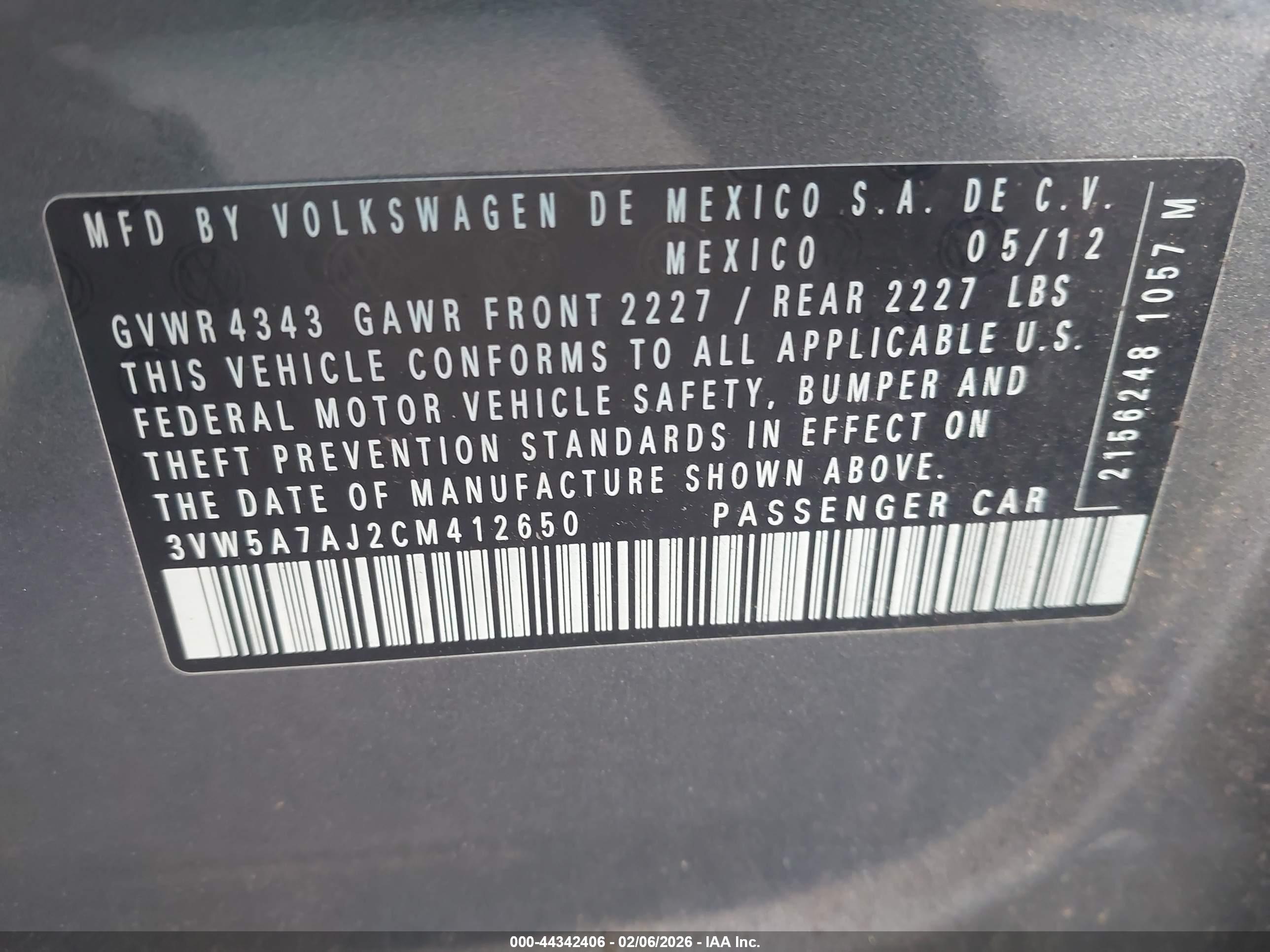 VOLKSWAGEN JETTA image 9