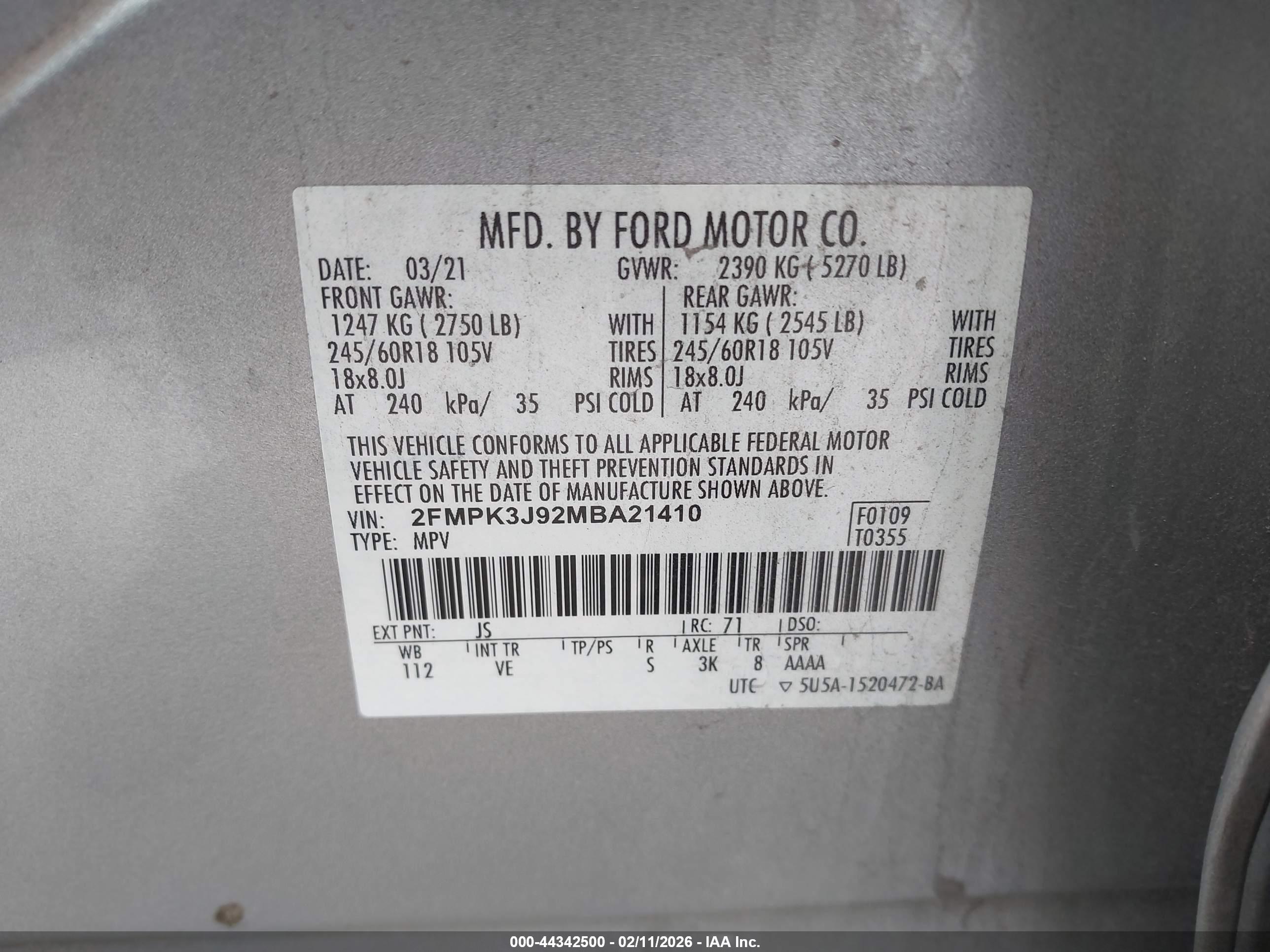 FORD EDGE image 9
