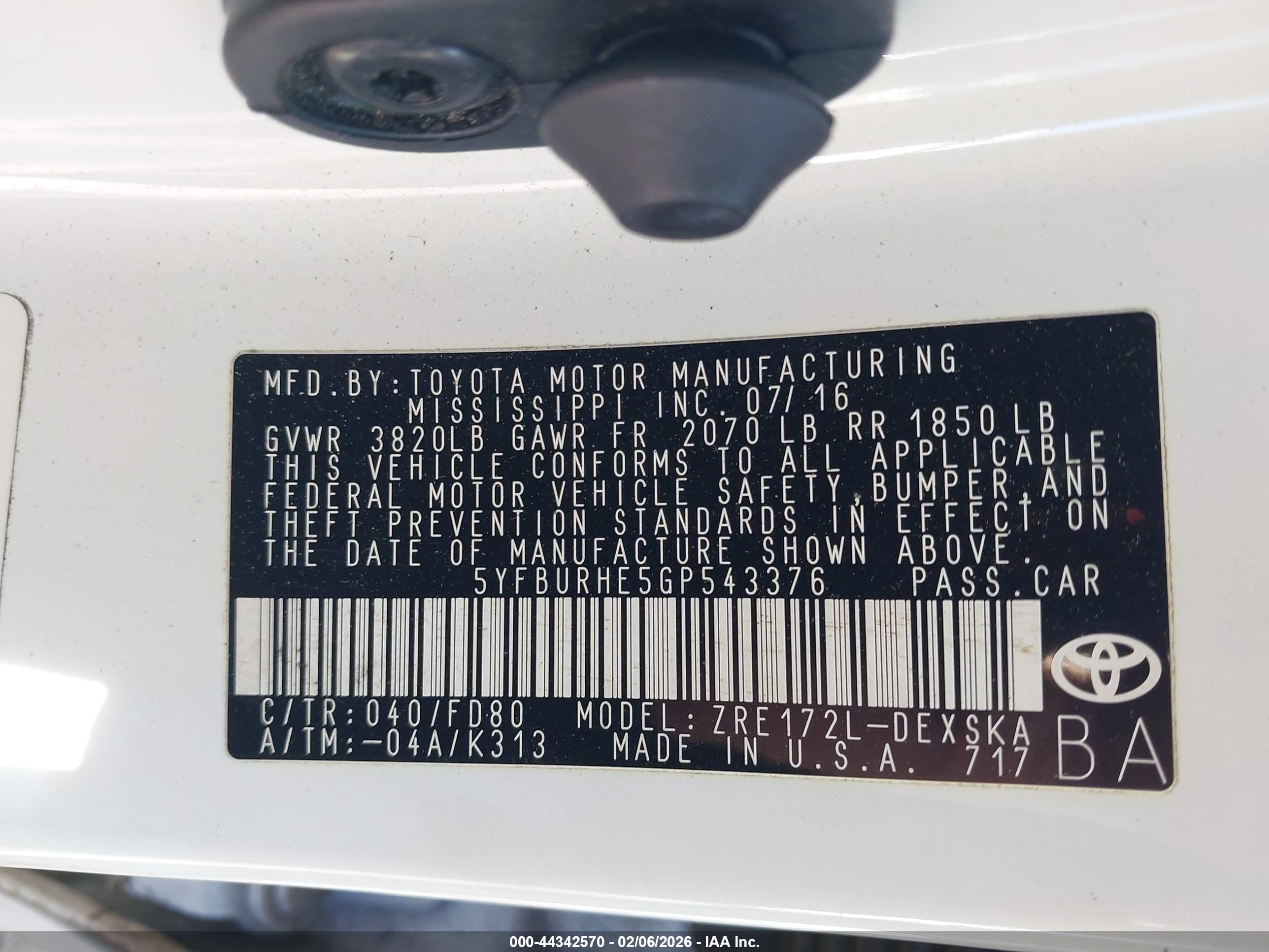 TOYOTA COROLLA image 9