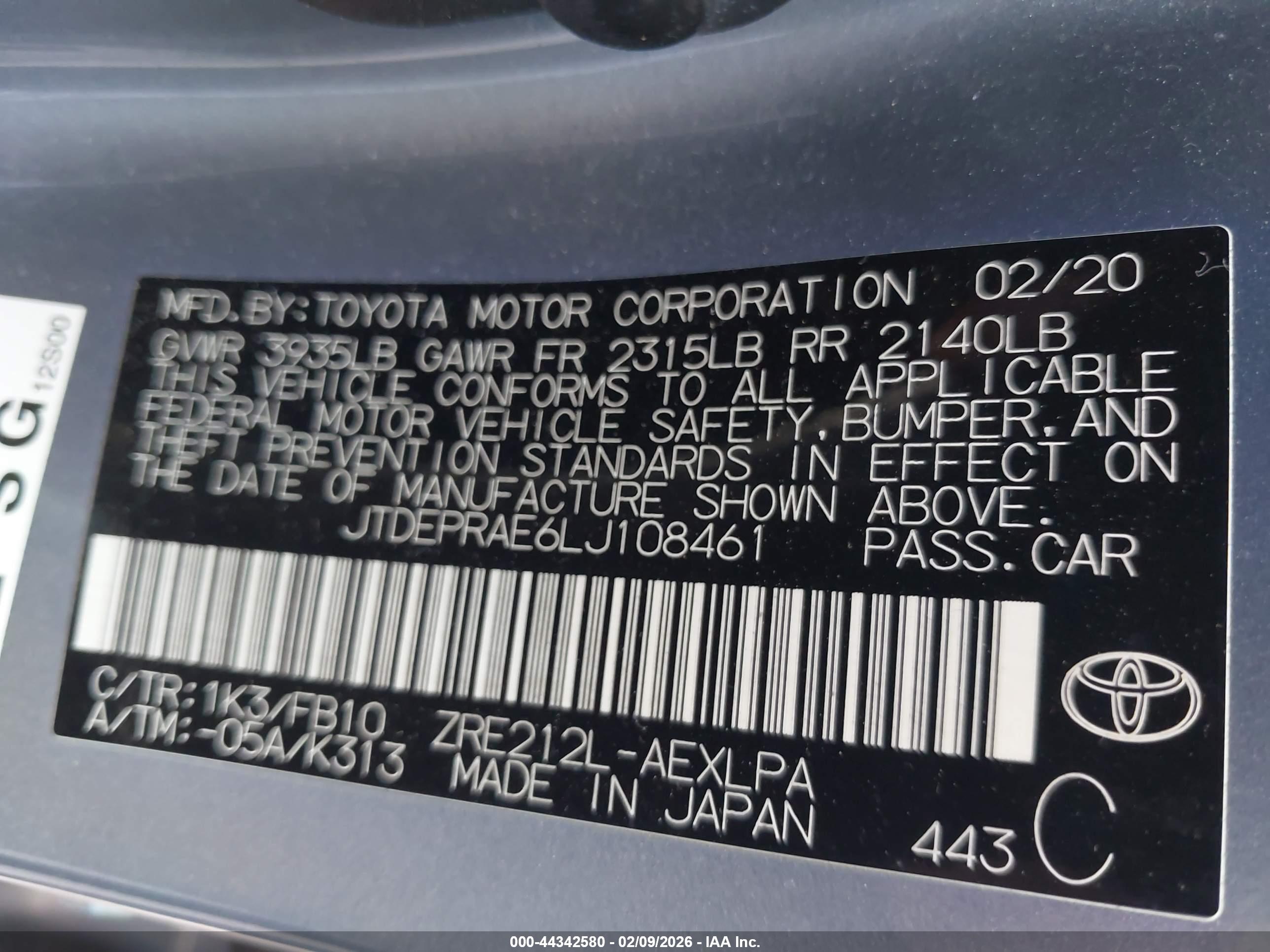 TOYOTA COROLLA image 9