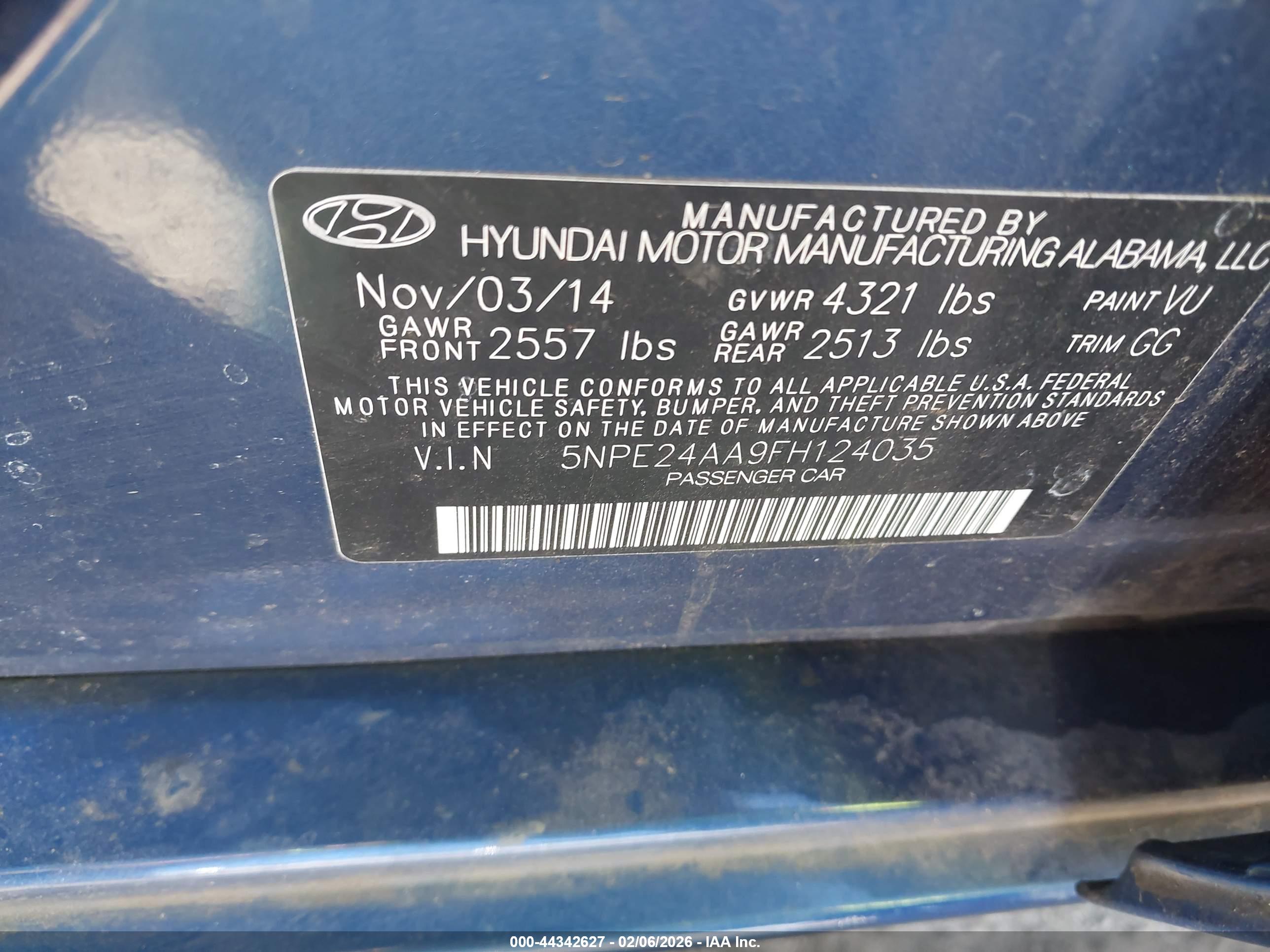 HYUNDAI SONATA image 9