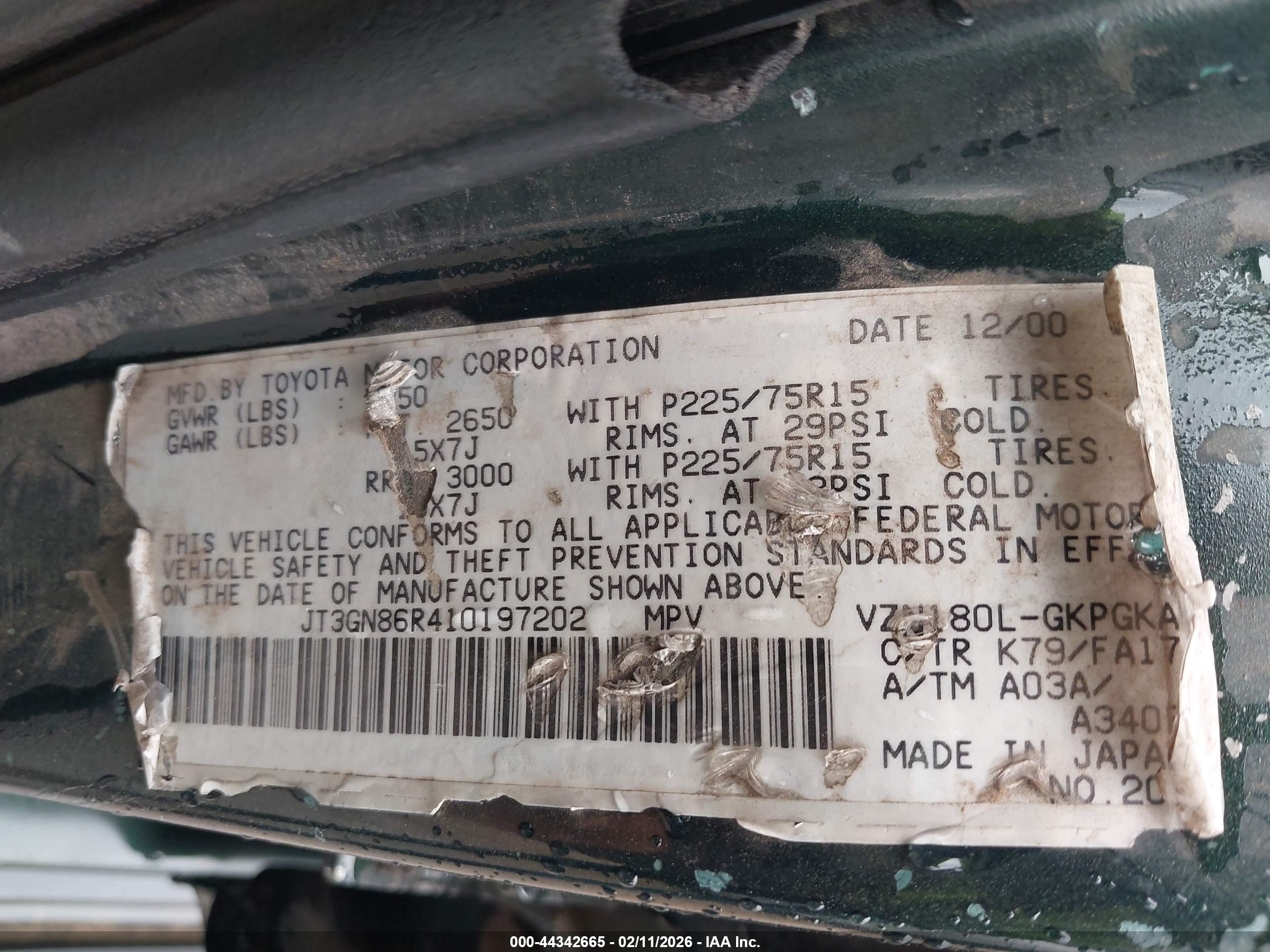 TOYOTA 4RUNNER image 9
