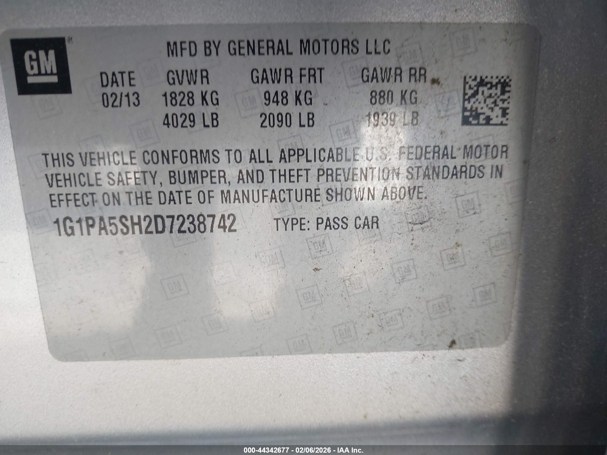CHEVROLET CRUZE image 9