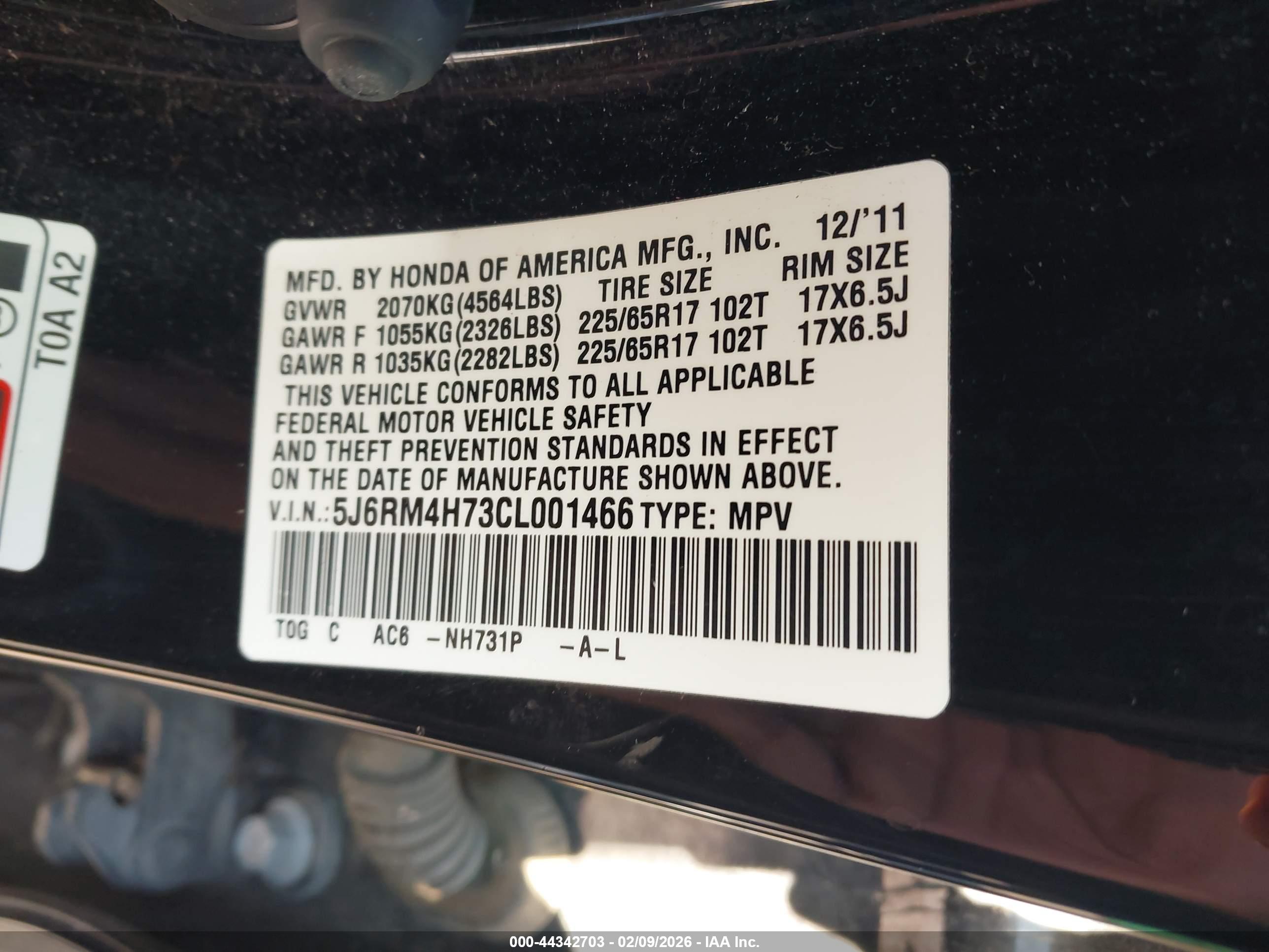 HONDA CR-V image 9