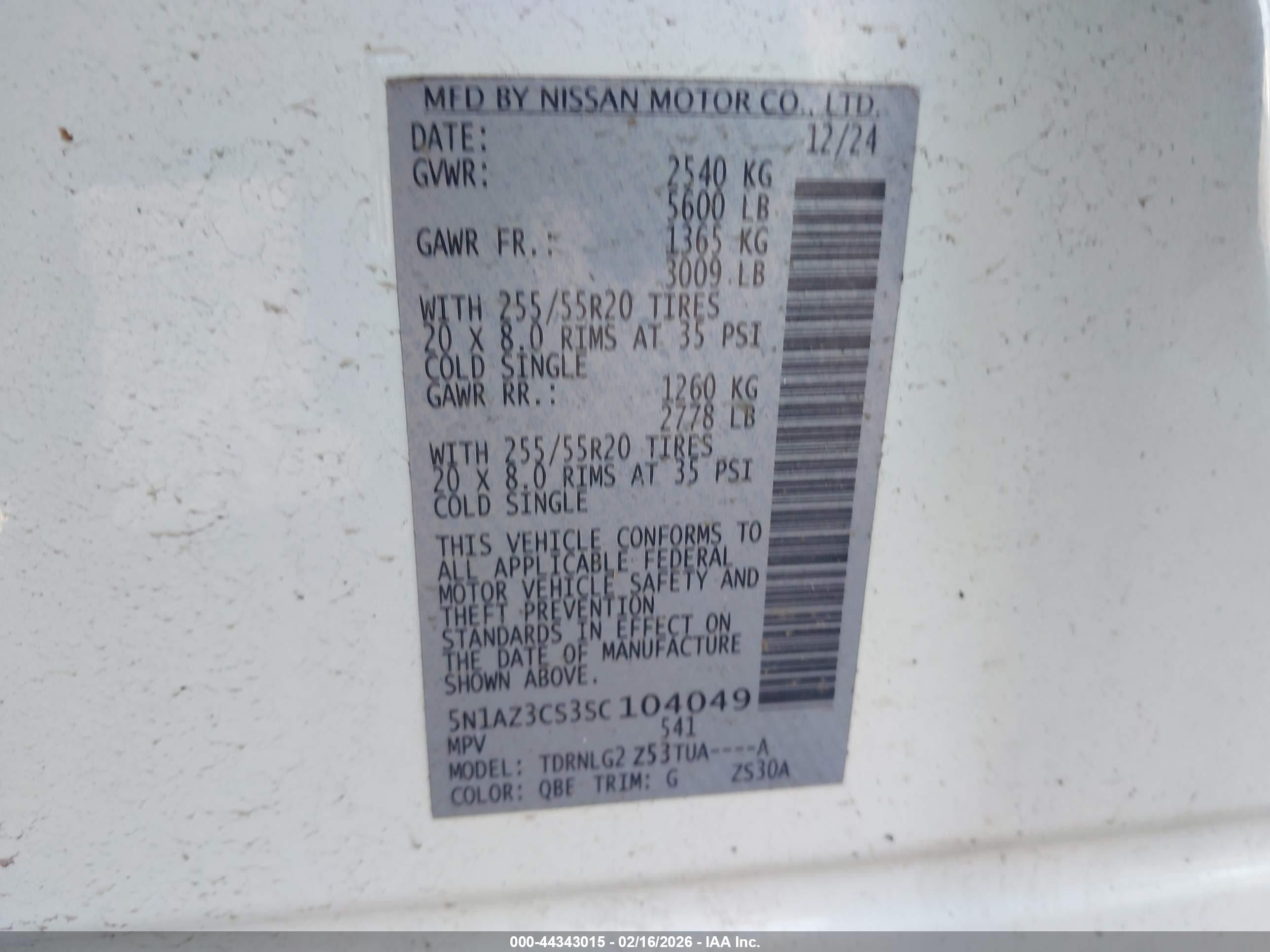 NISSAN MURANO image 9