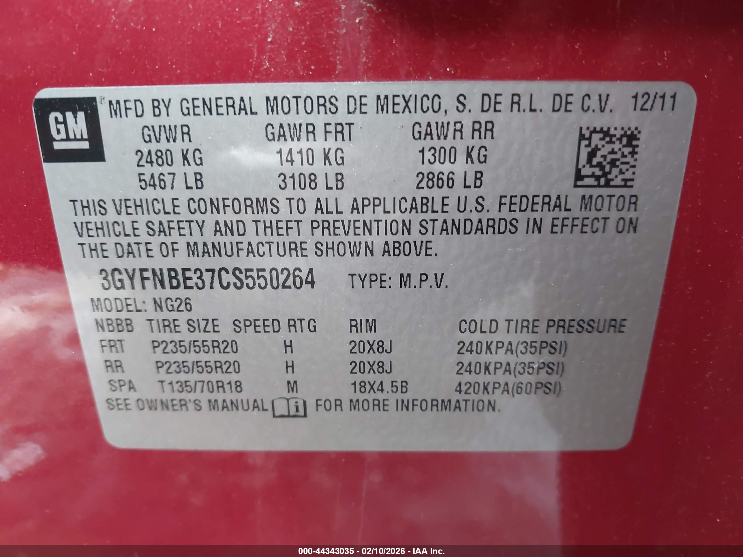 CADILLAC SRX image 9