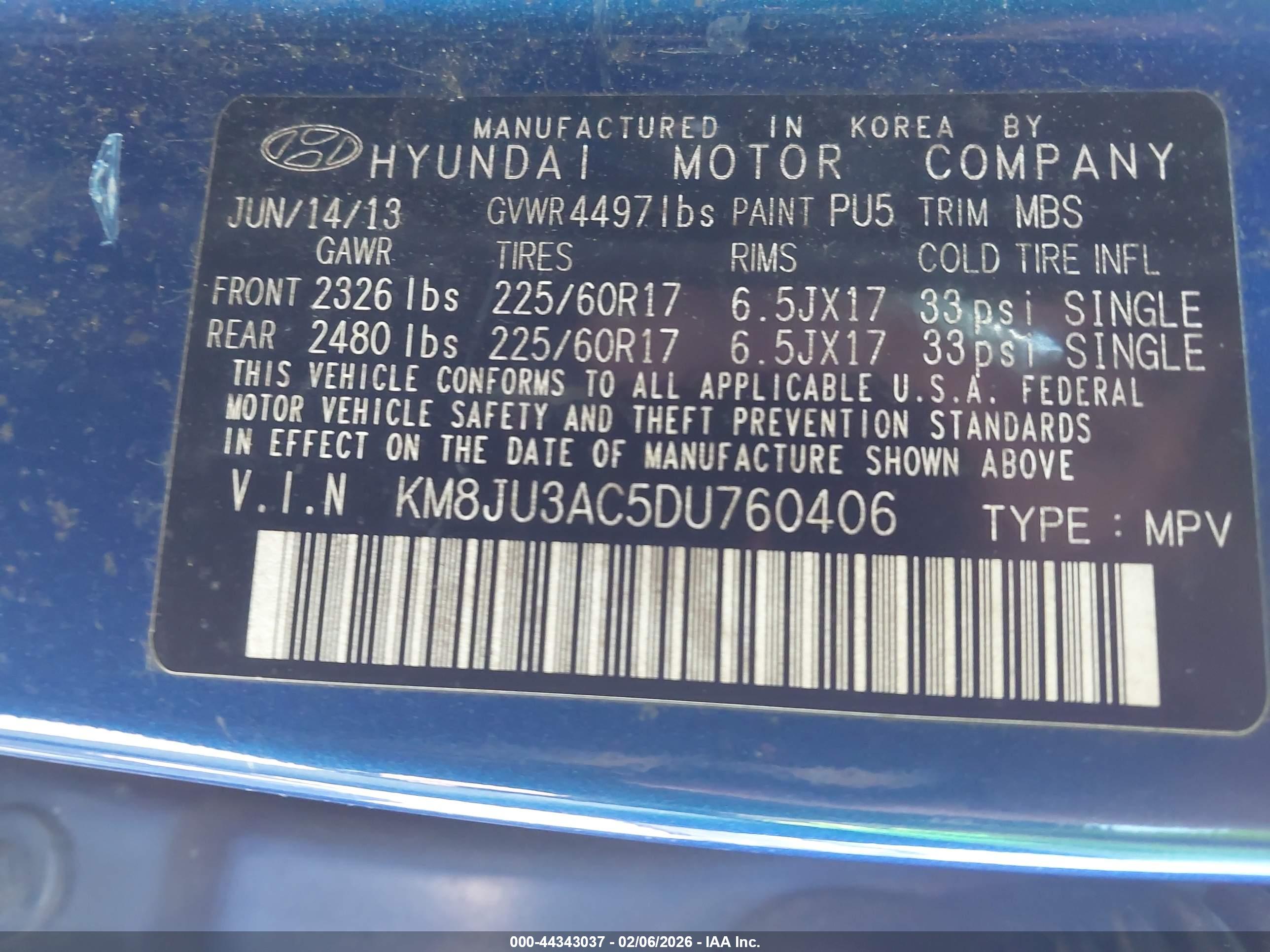 HYUNDAI TUCSON image 9
