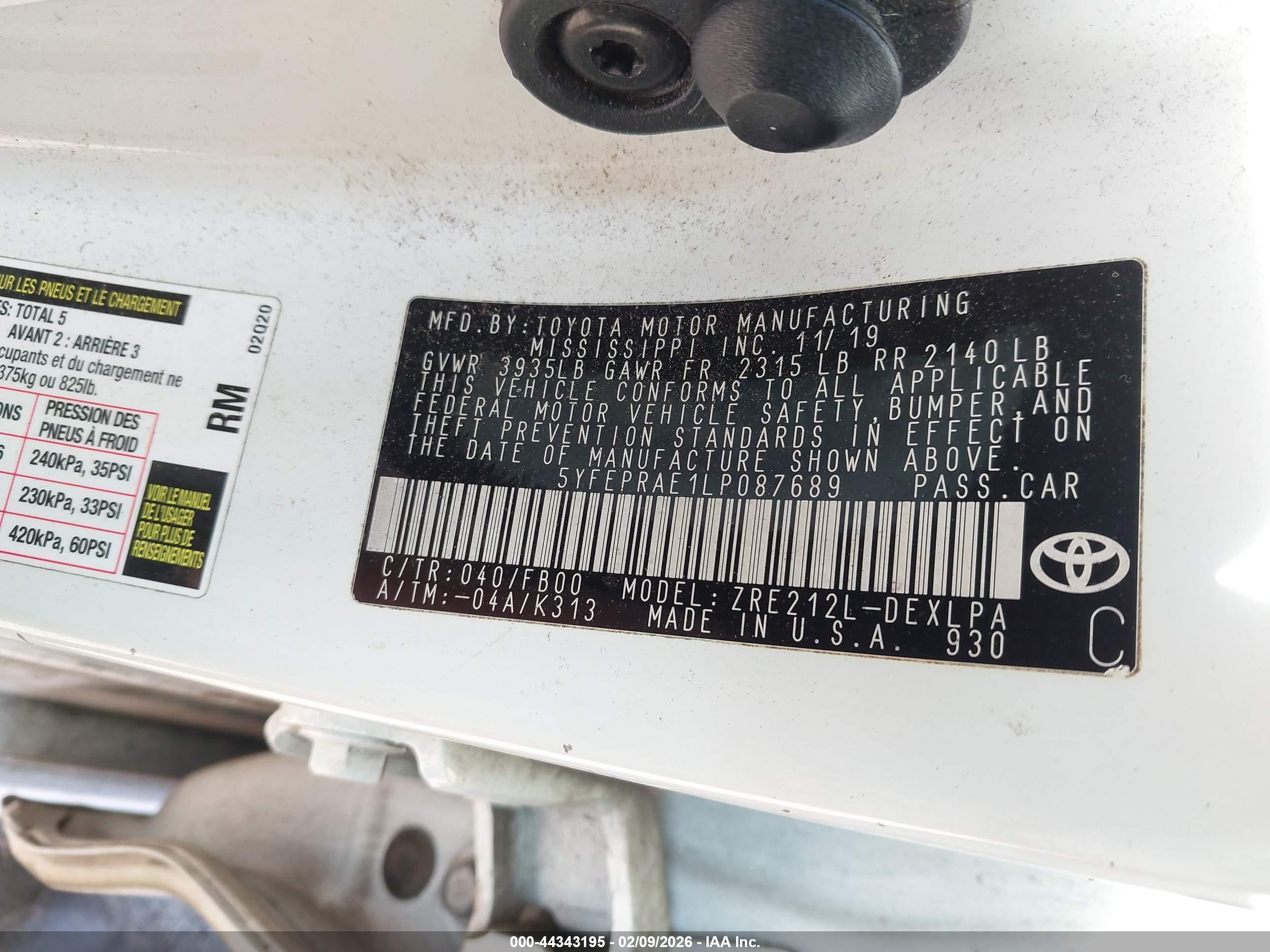TOYOTA COROLLA image 9