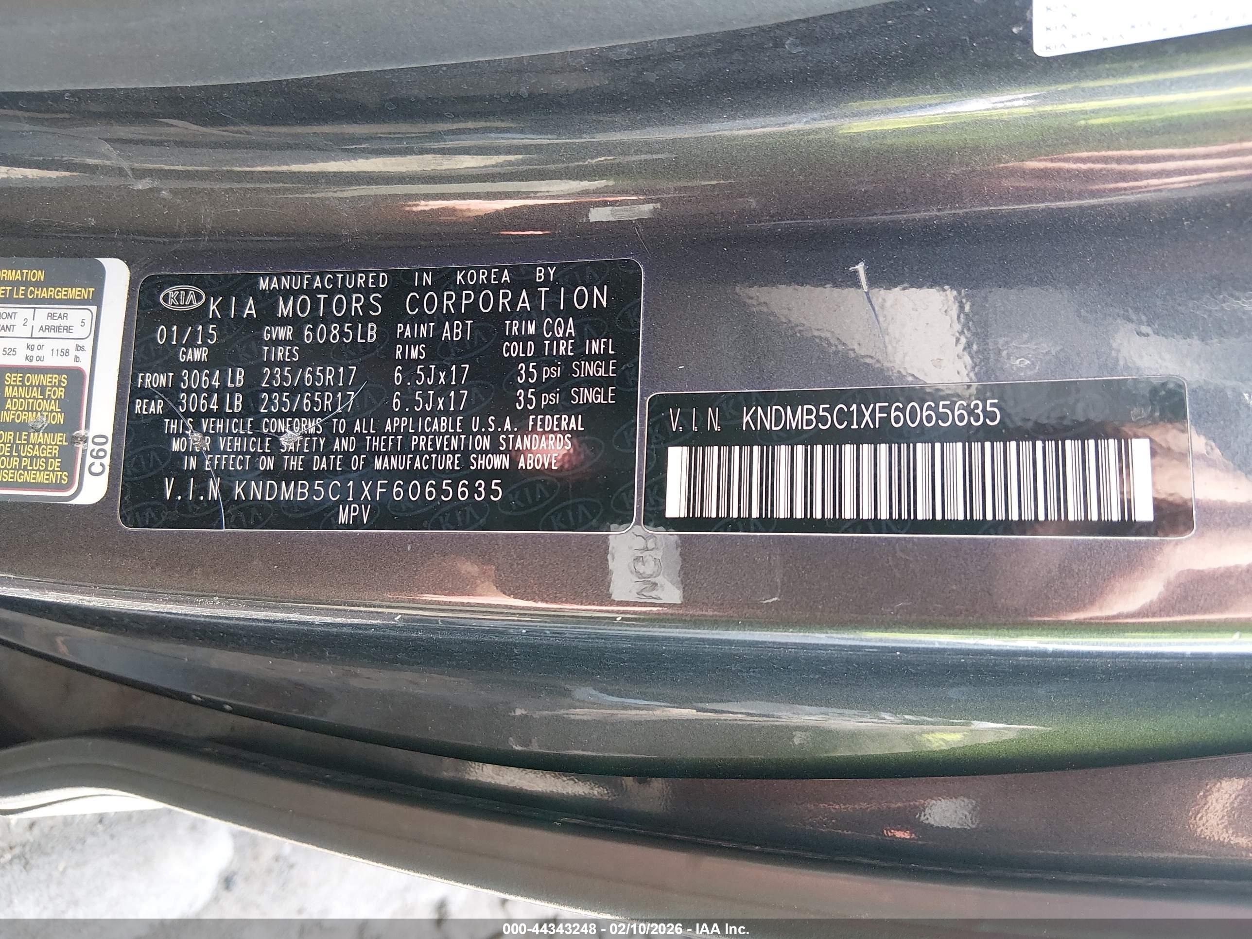 KIA SEDONA image 9