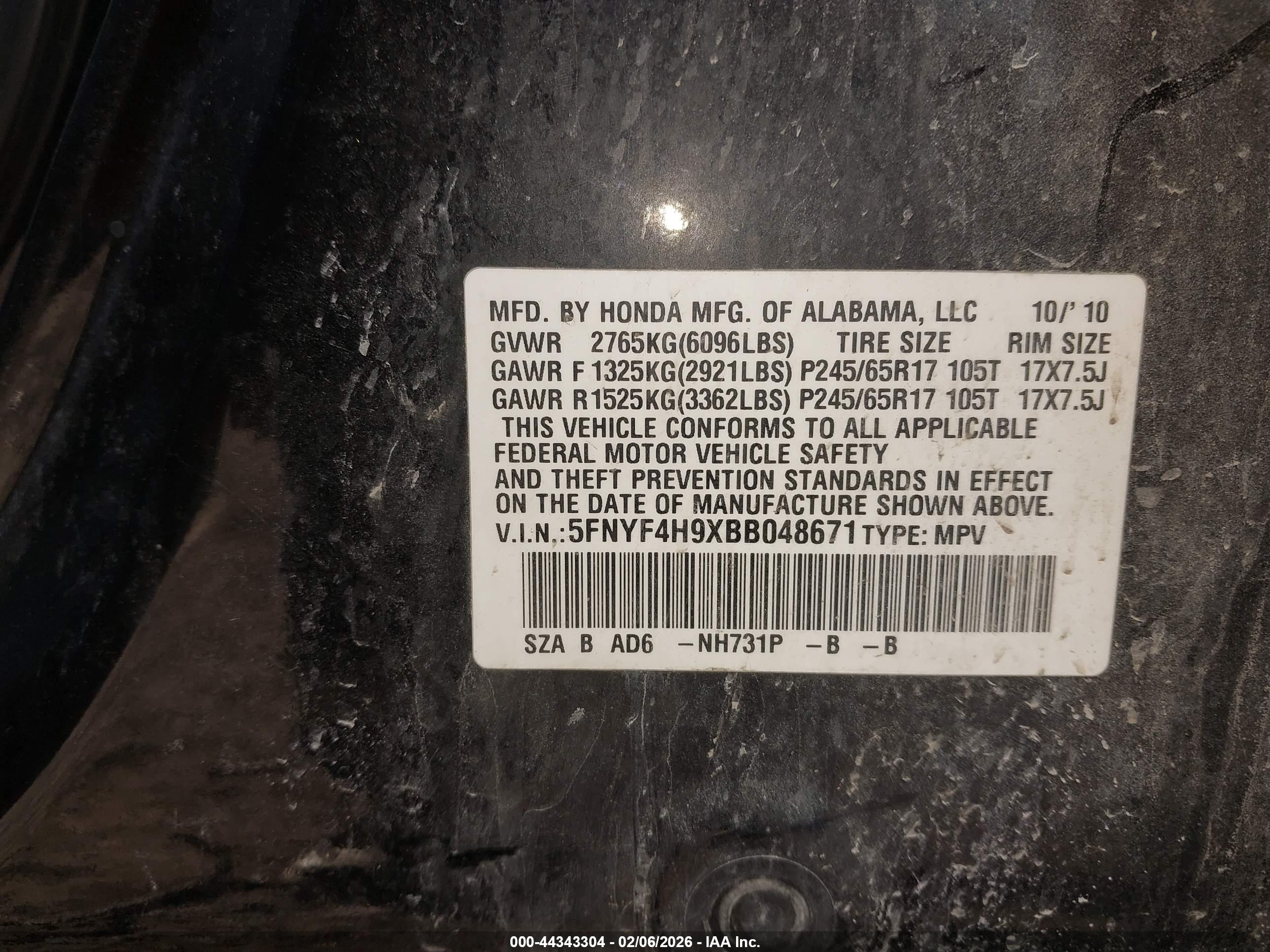 HONDA PILOT image 9