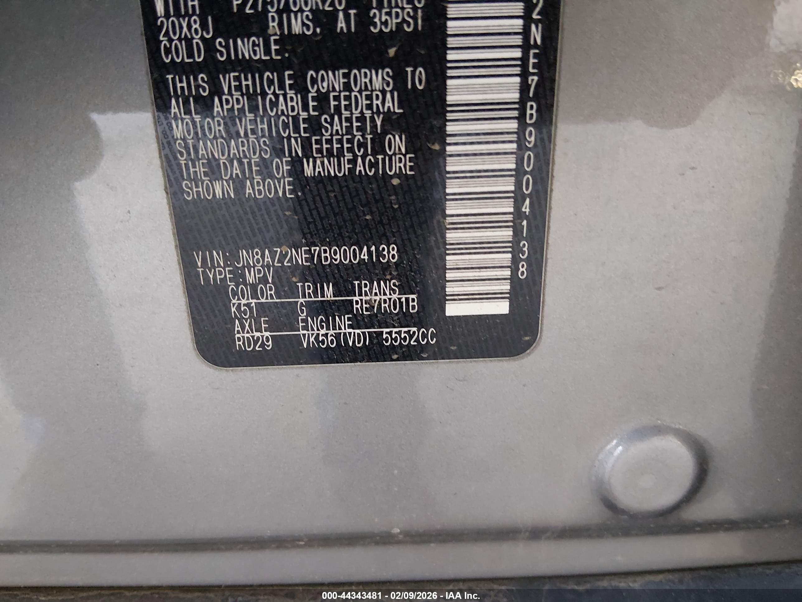 INFINITI QX56 image 9