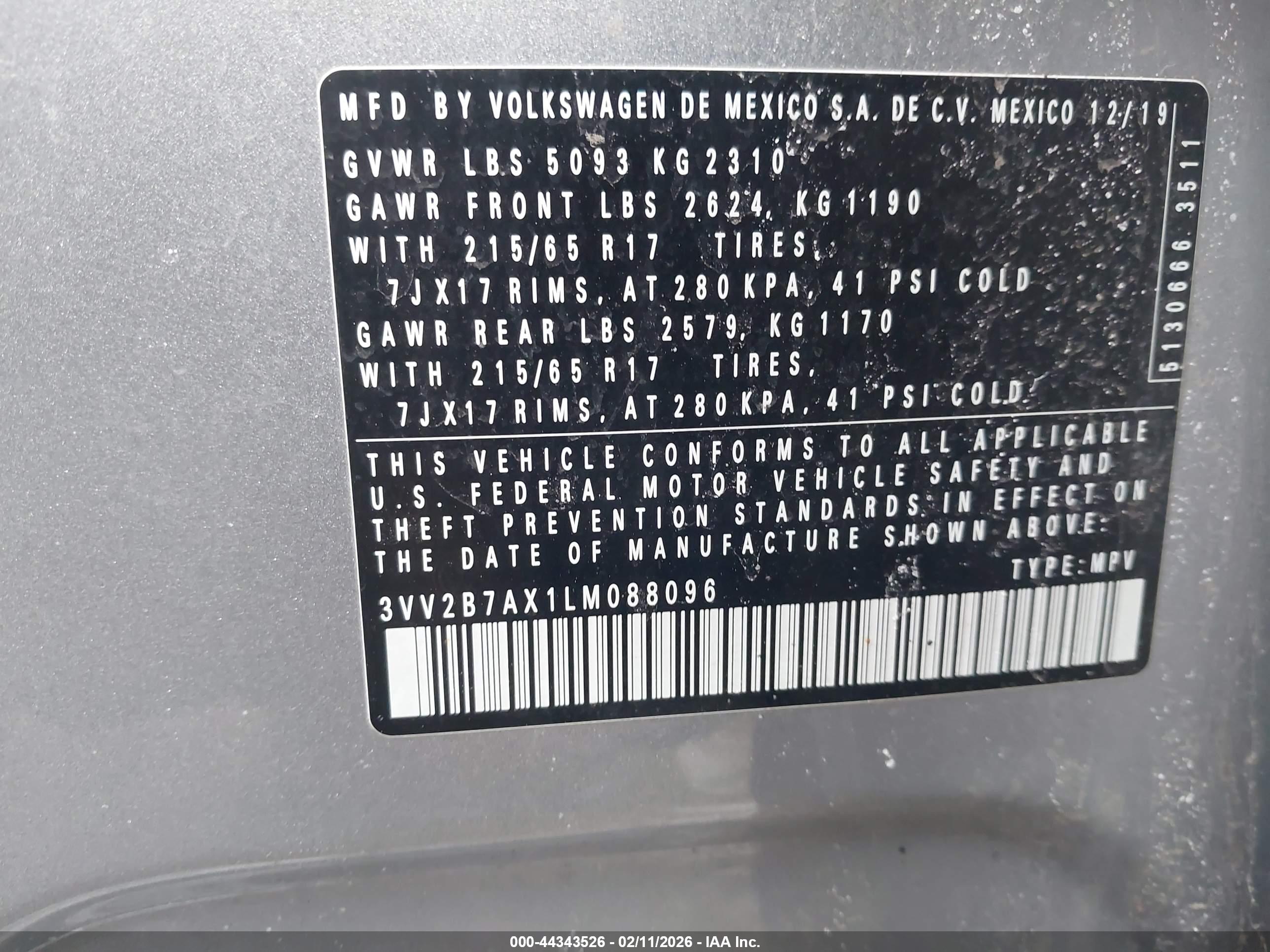 VOLKSWAGEN TIGUAN image 9