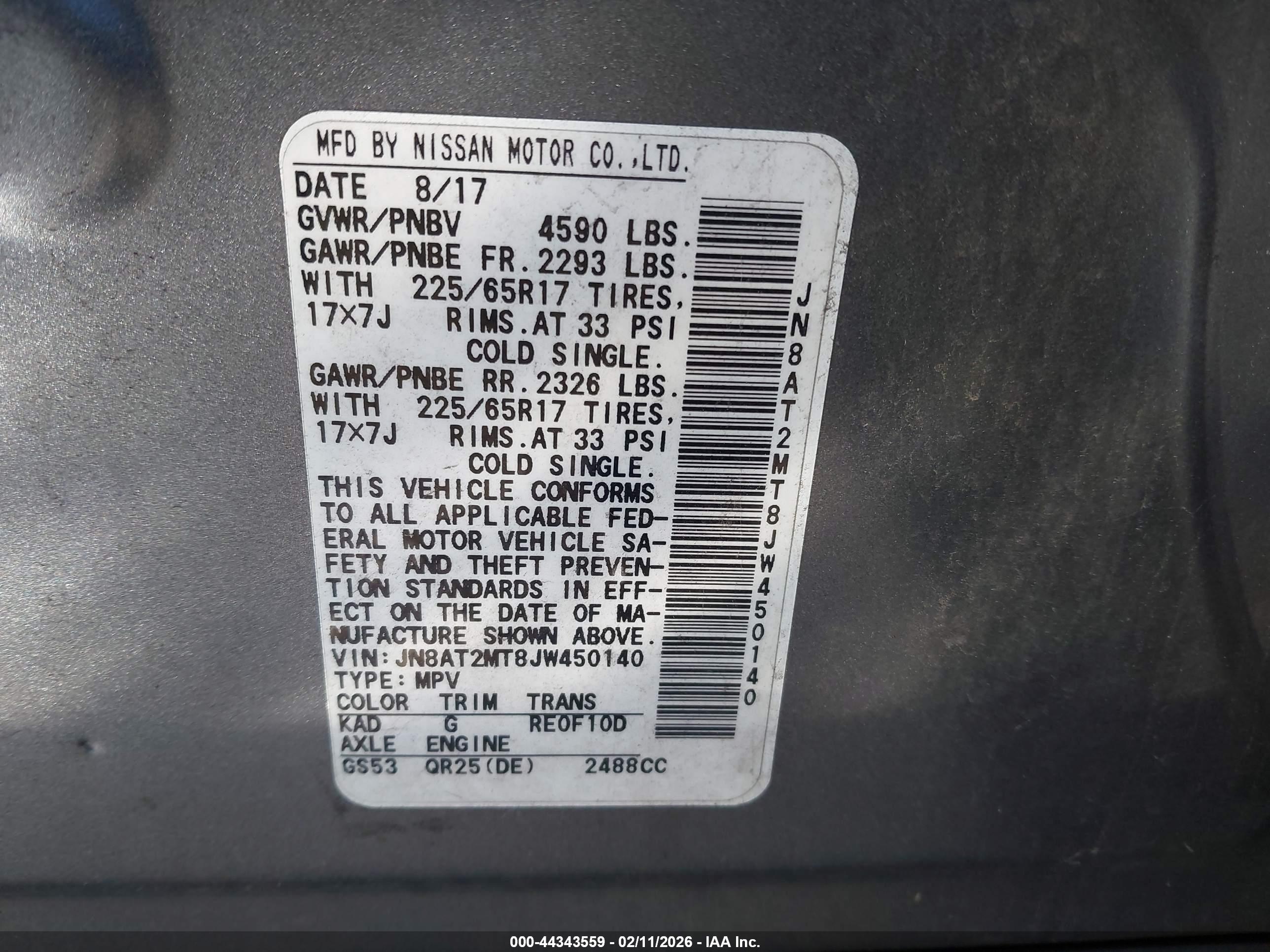 NISSAN ROGUE image 9