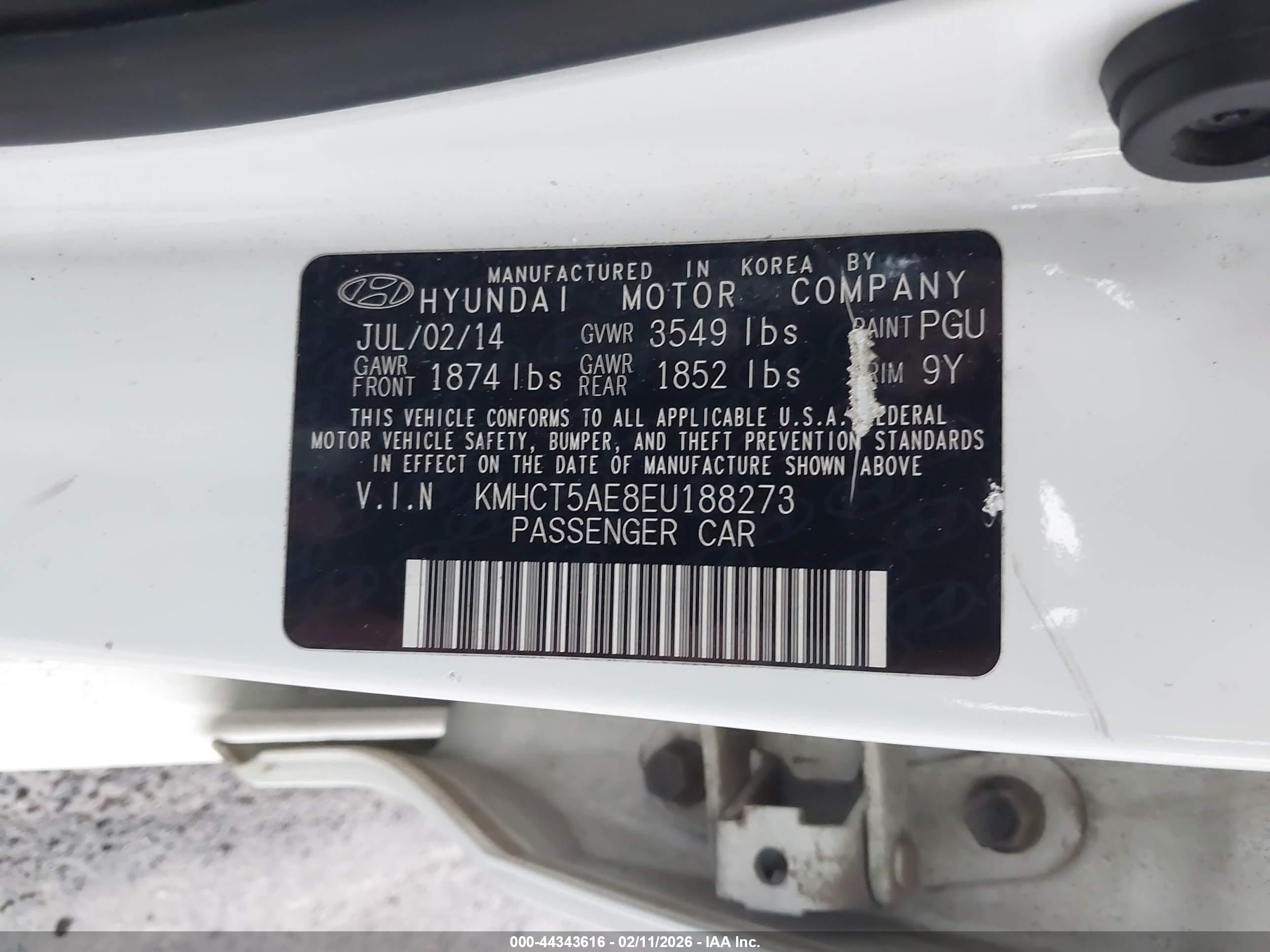 HYUNDAI ACCENT image 9
