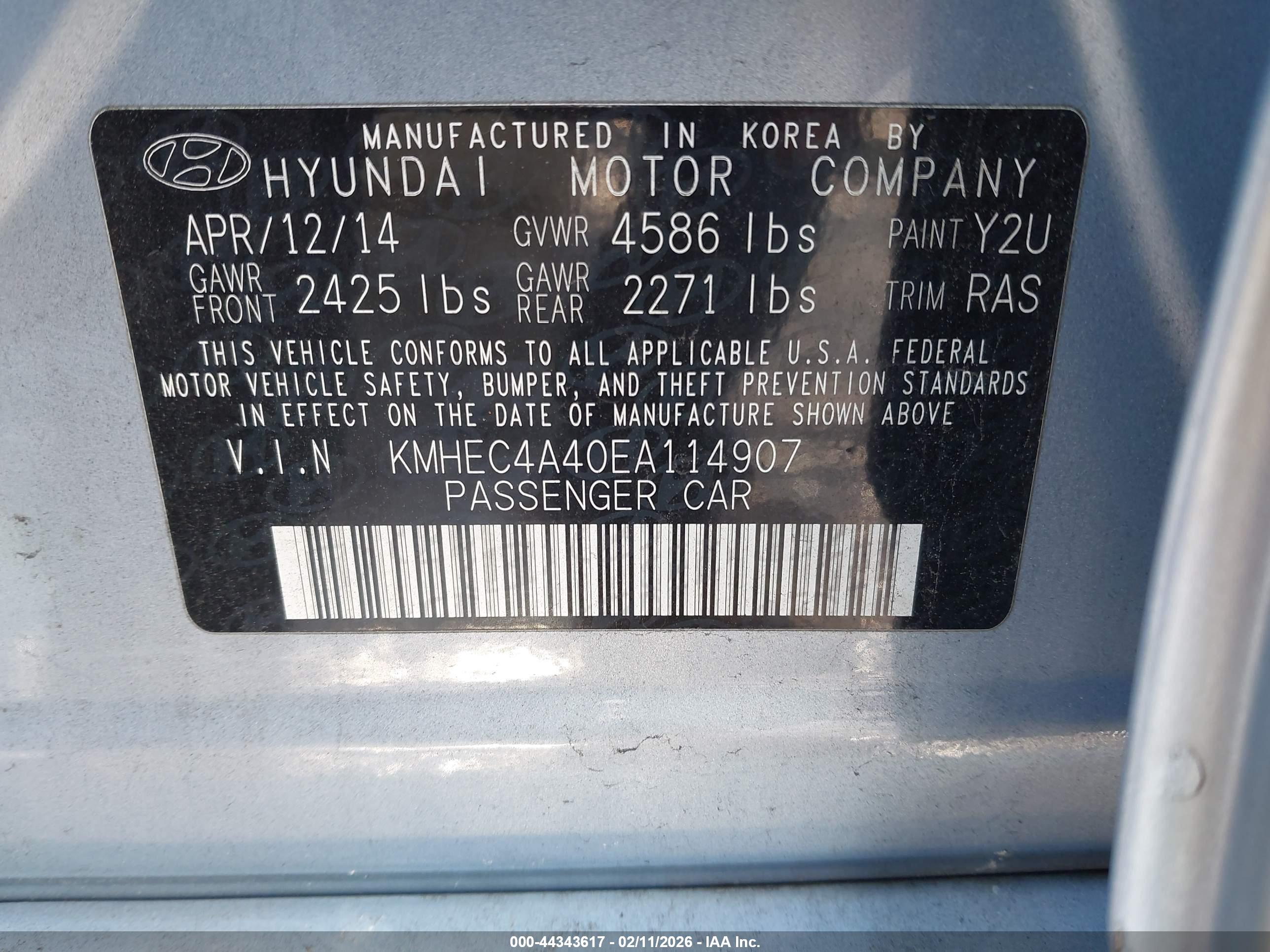 HYUNDAI SONATA image 9