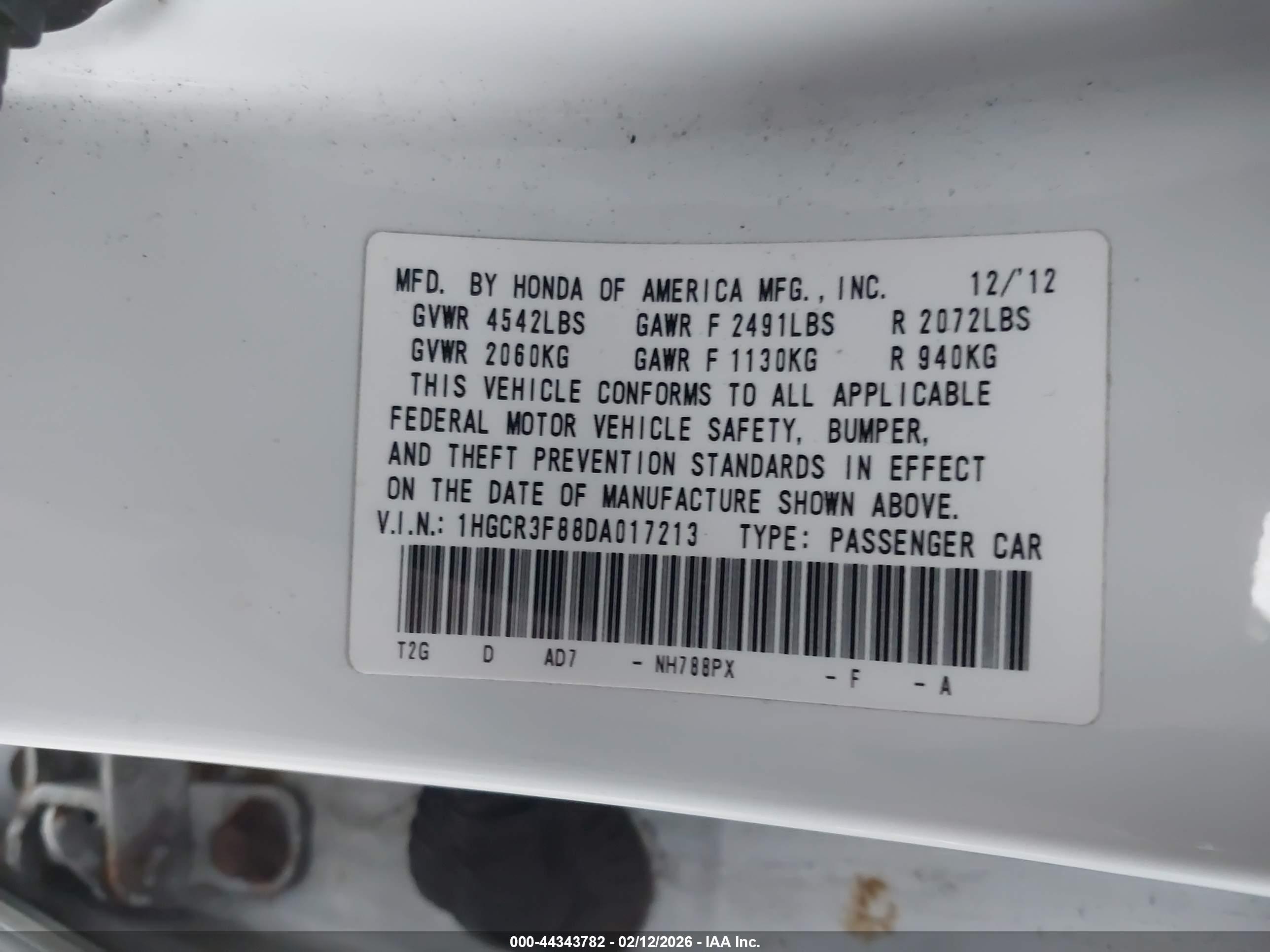 HONDA ACCORD image 9