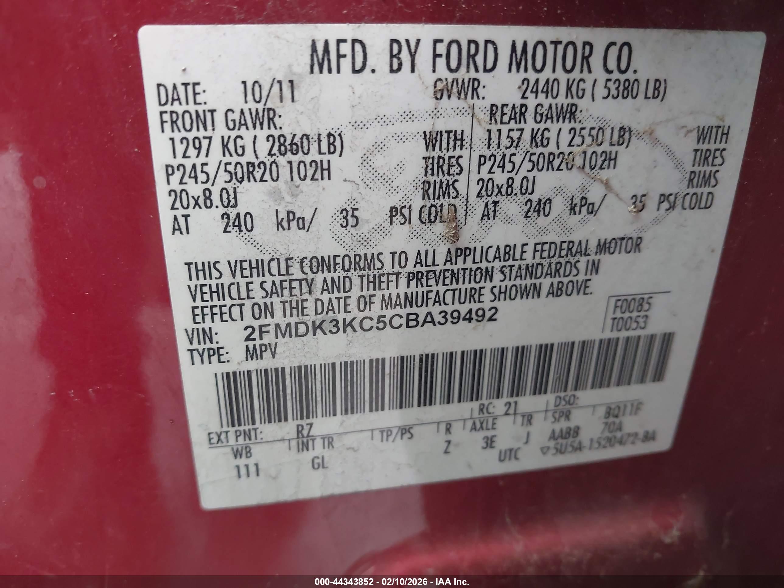 FORD EDGE image 9