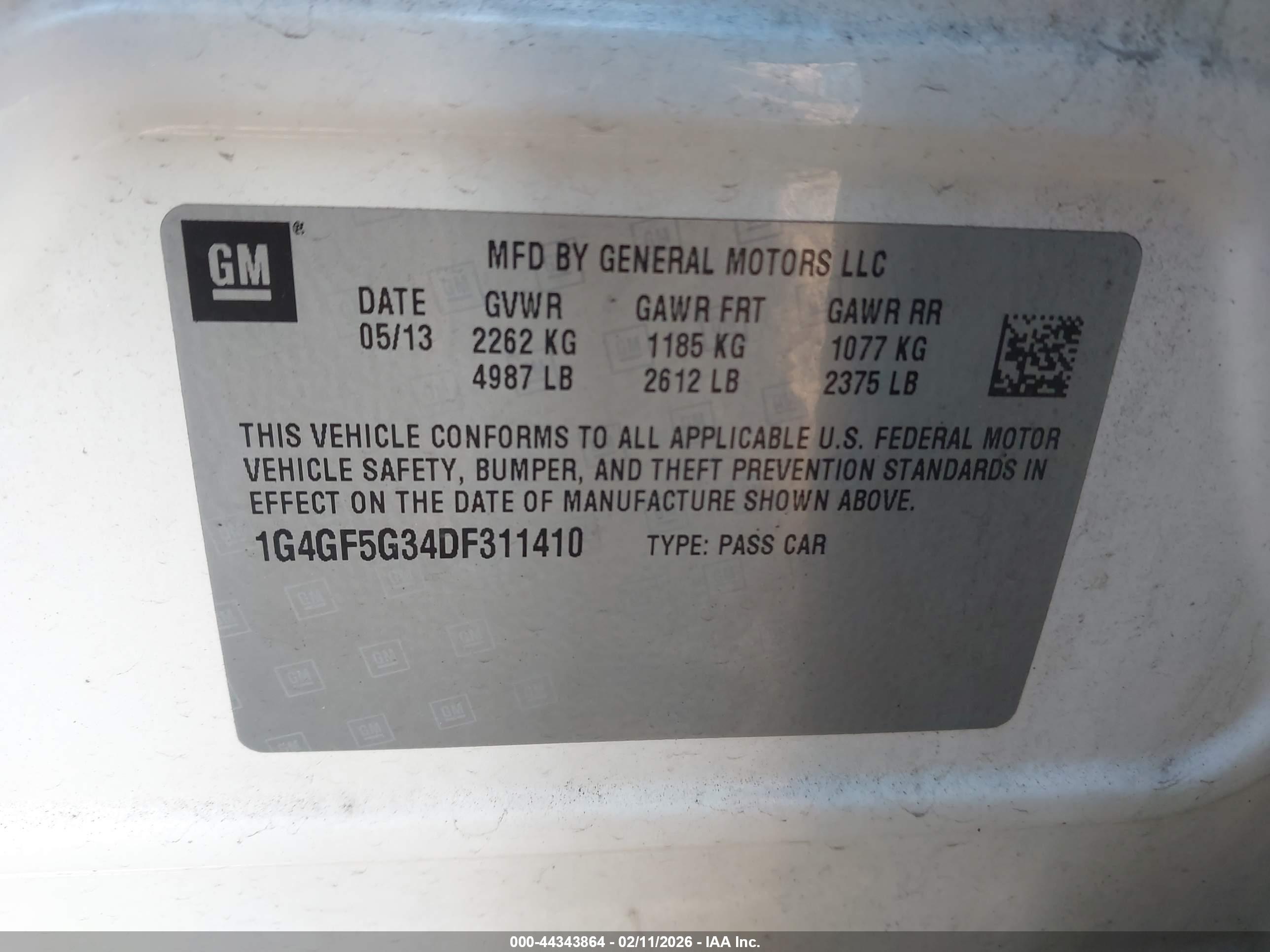 BUICK LACROSSE image 9