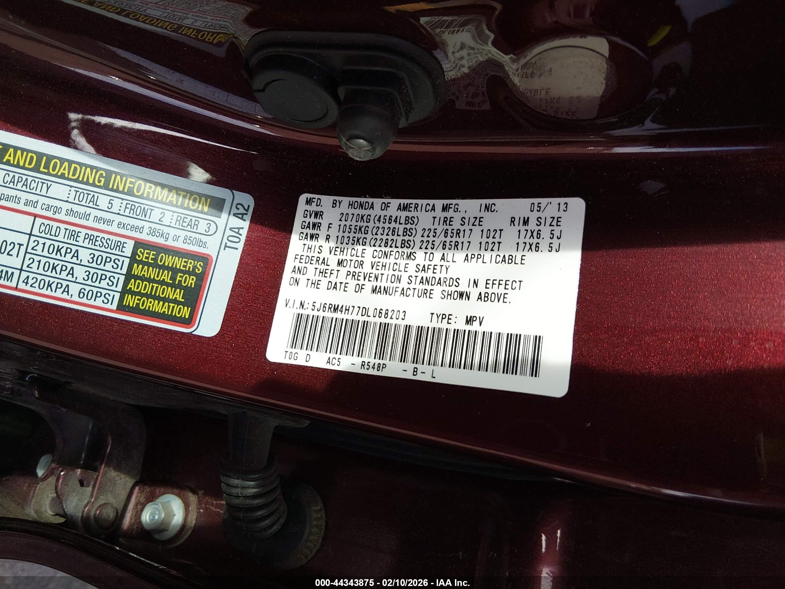 HONDA CR-V image 9