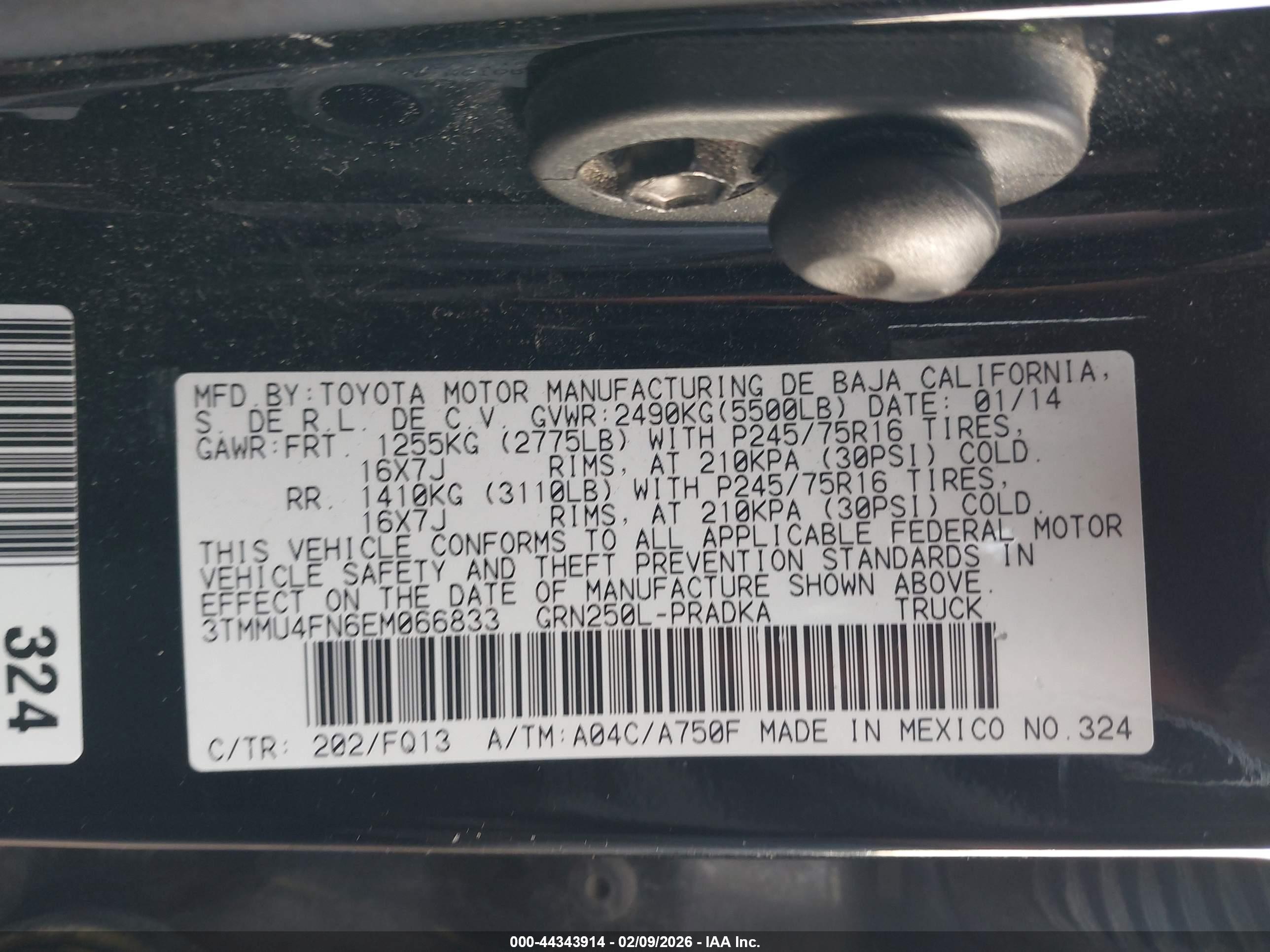 TOYOTA TACOMA image 9