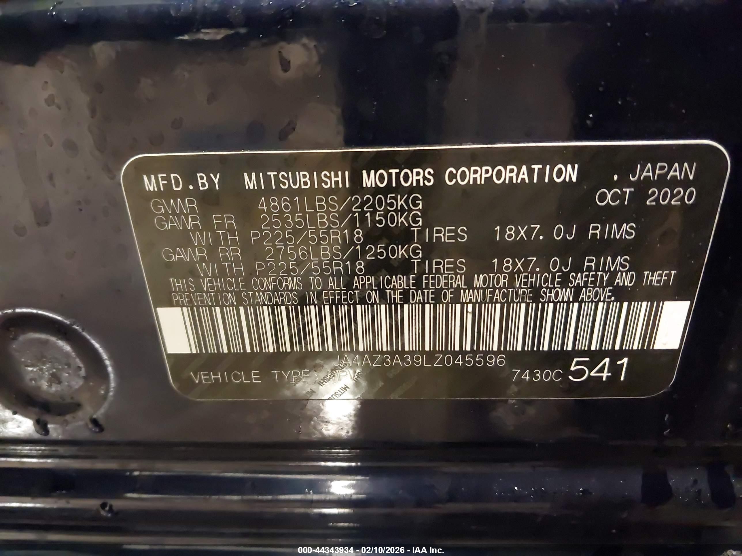 MITSUBISHI OUTLANDER image 9