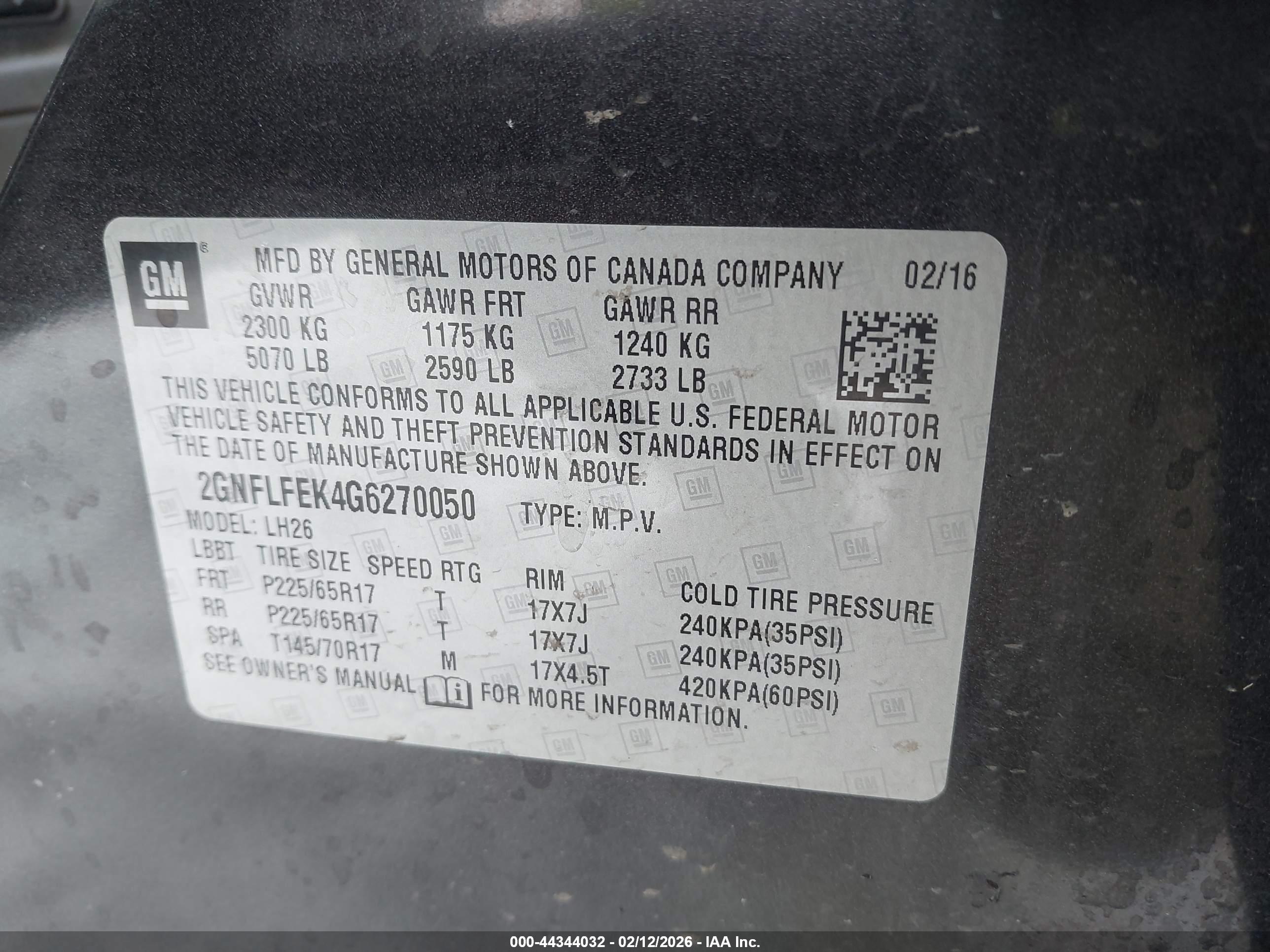 CHEVROLET EQUINOX image 9
