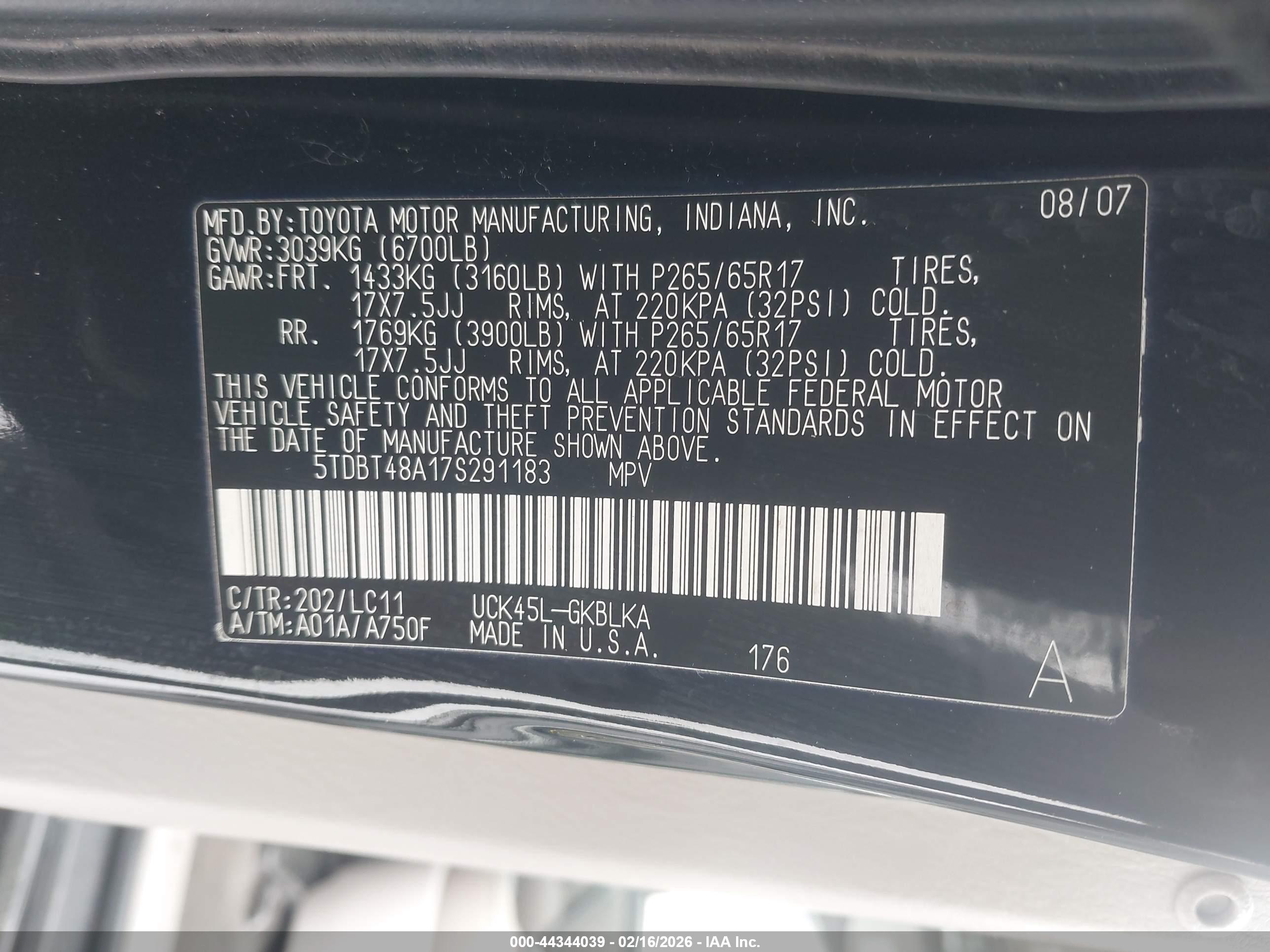 TOYOTA SEQUOIA image 9