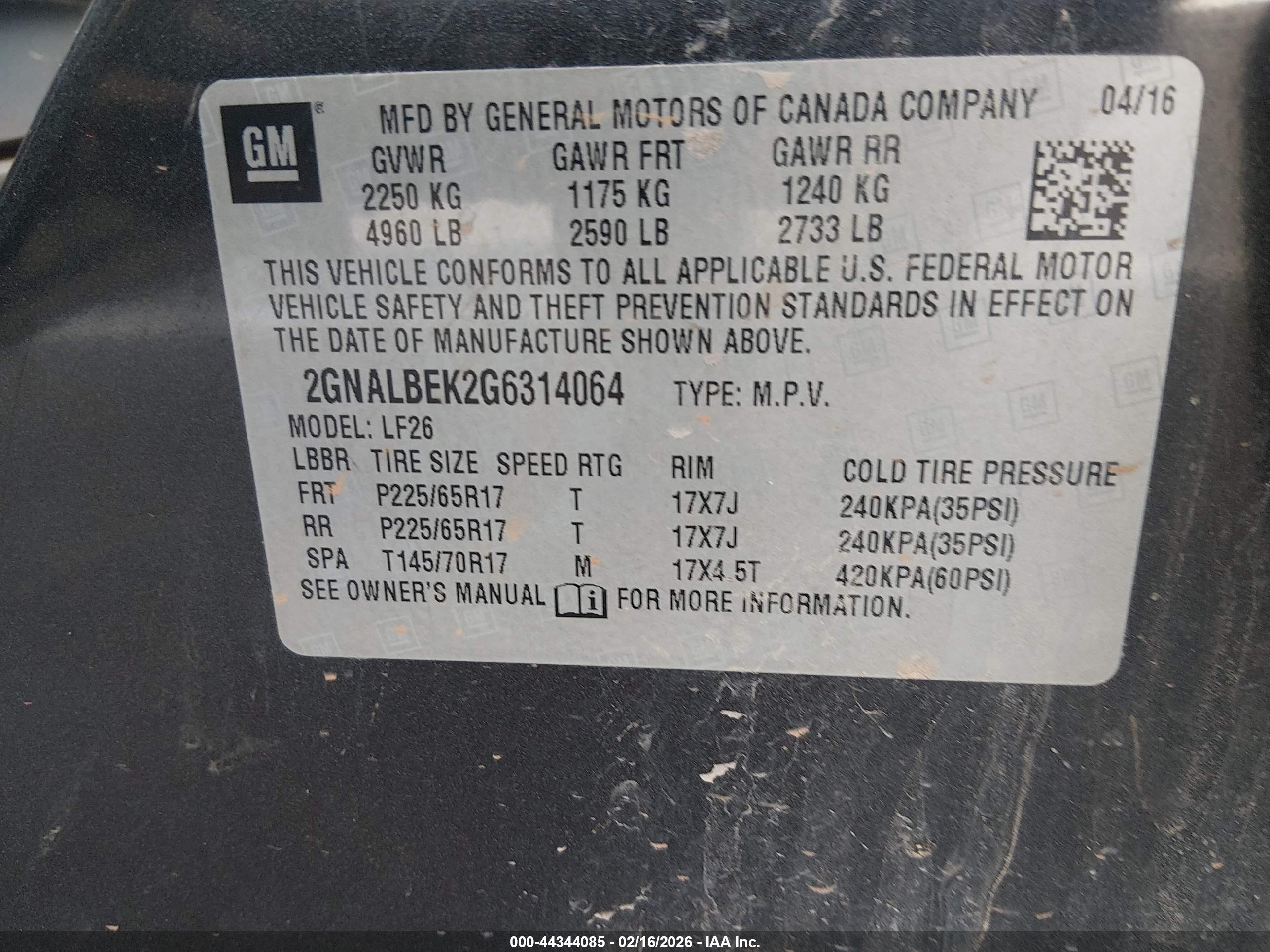 CHEVROLET EQUINOX image 9