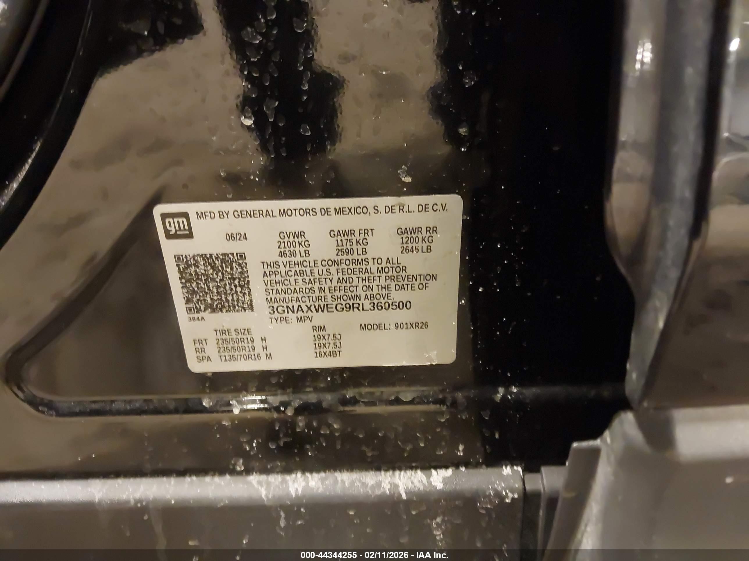 CHEVROLET EQUINOX image 9