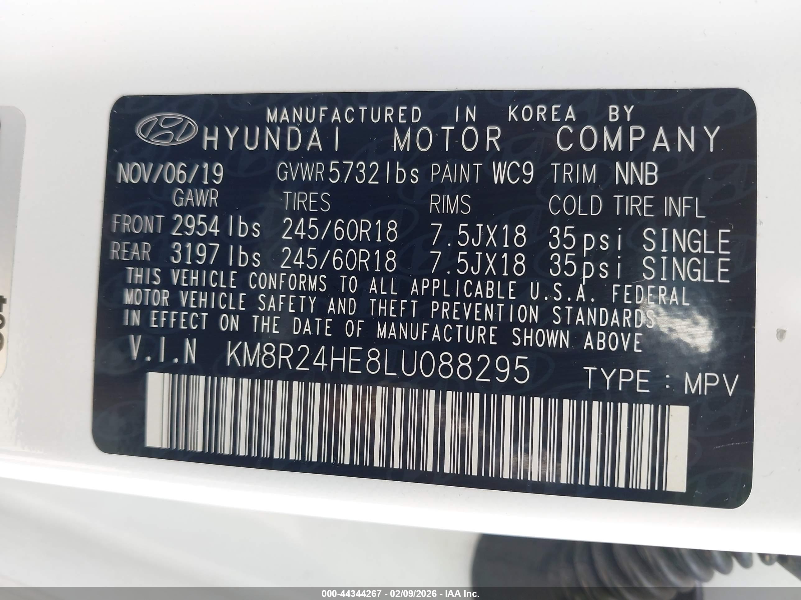 HYUNDAI PALISADE image 9