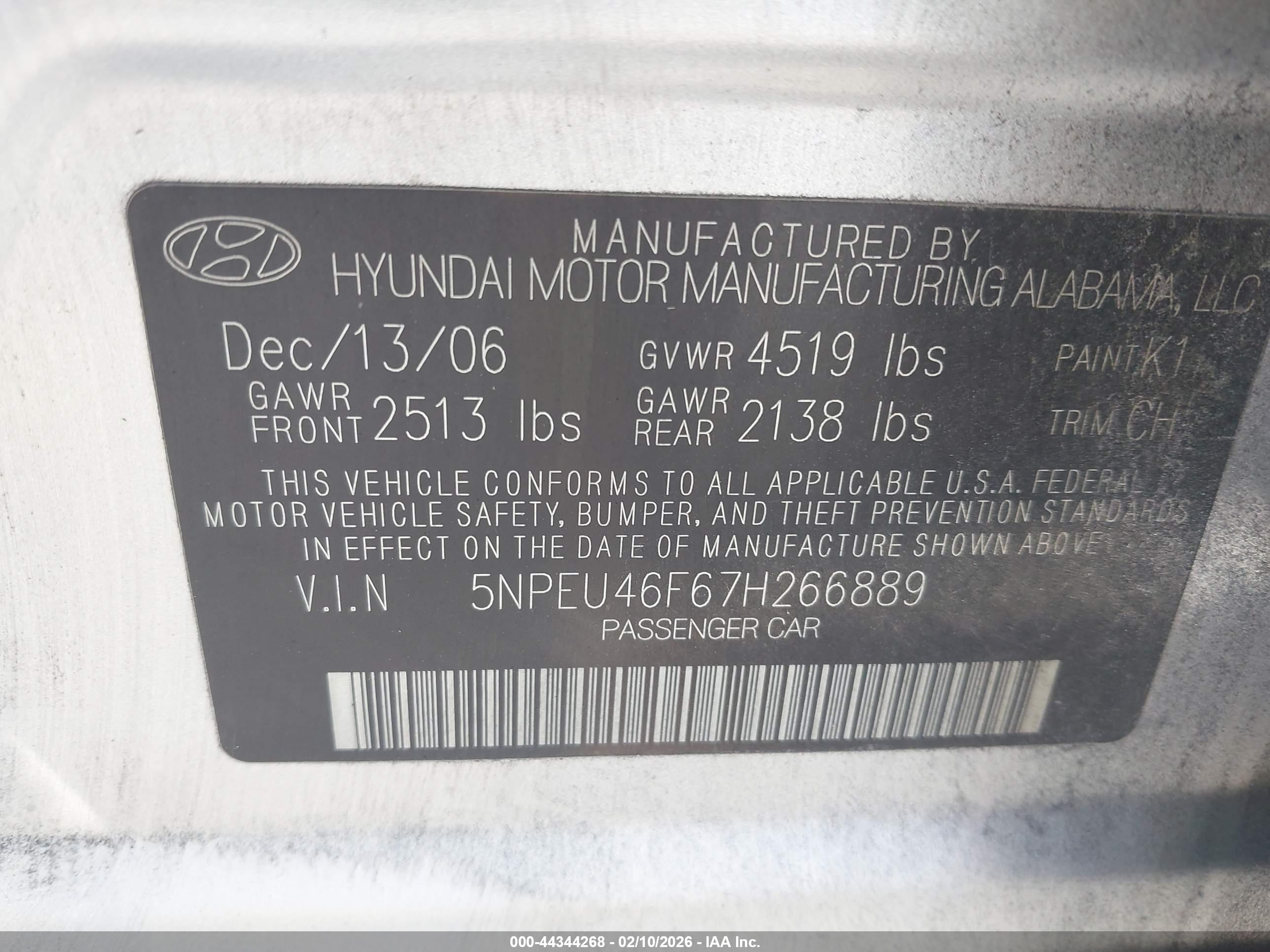 HYUNDAI SONATA image 9