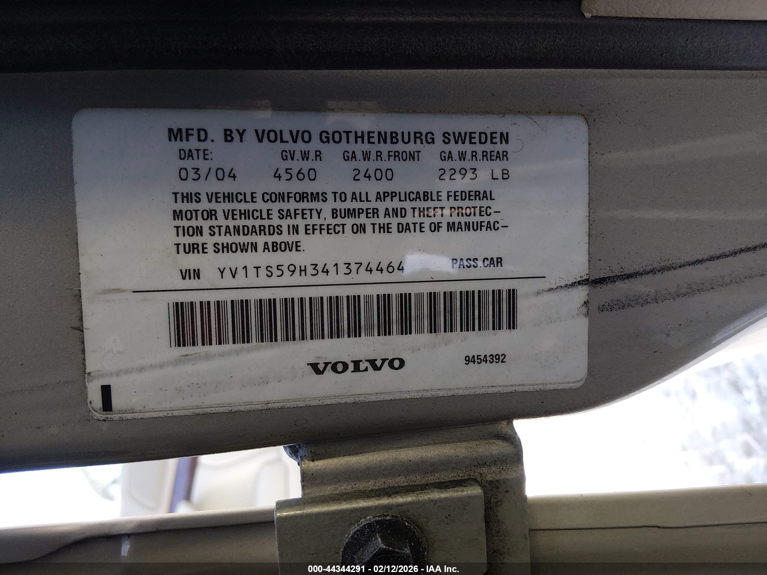 VOLVO S80 image 9
